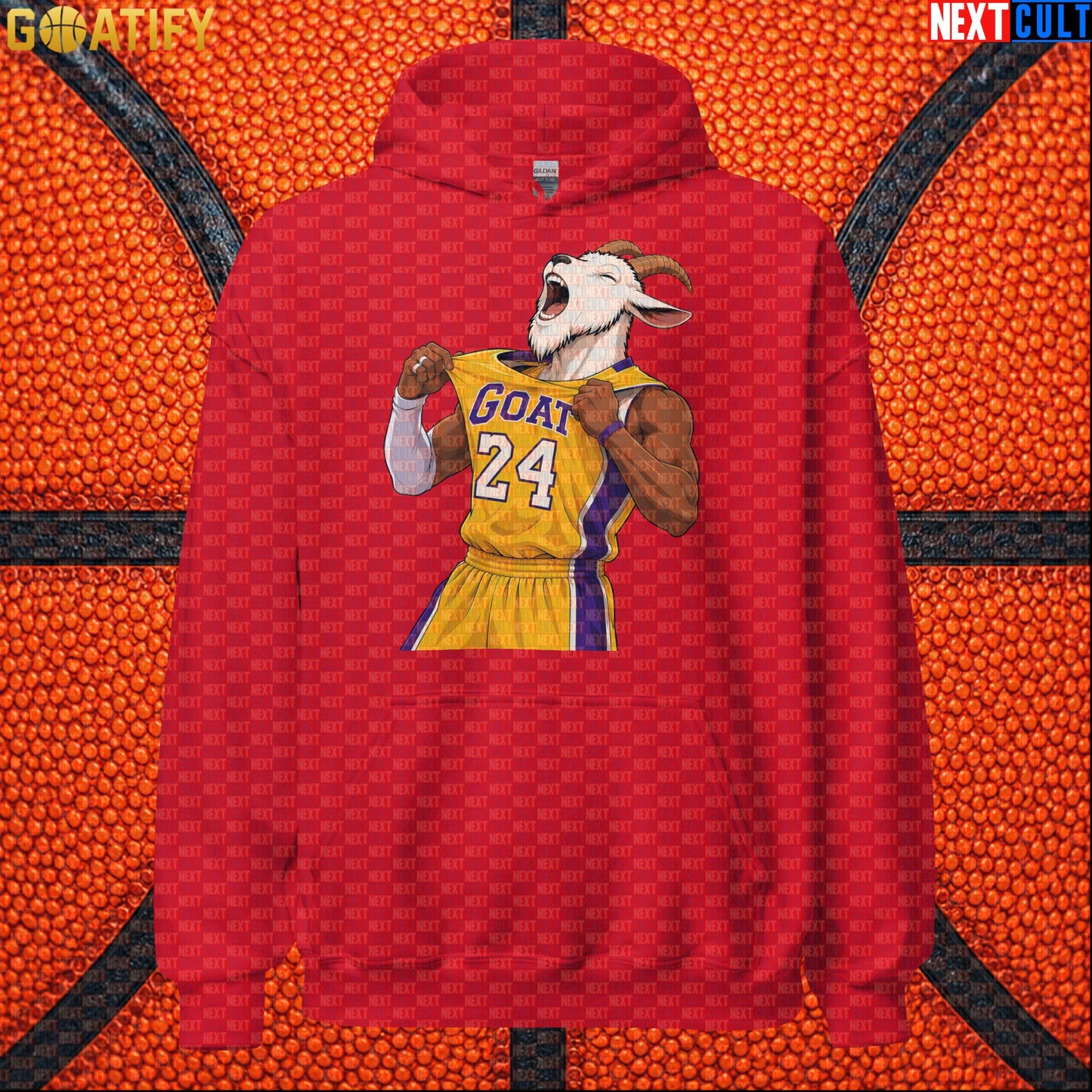 Kobe Bryant Hoodie – Mamba Mentality No. 24 GOAT Pullover for Los Angeles Lakers Fans |  | ["Basketball", "Kobe Bryant", "Los Angeles Lakers", "NBA"]