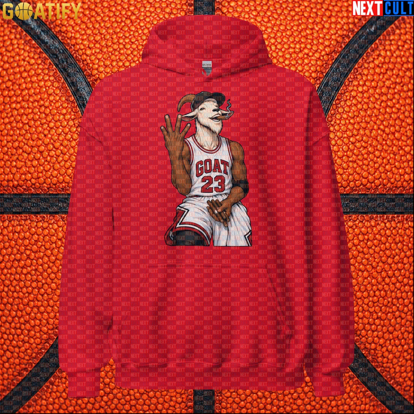 Michael Jordan Hoodie – GOAT Cigar Celebration Pullover for Chicago Bulls NBA Fans |  | ["Basketball", "Chicago Bulls", "Michael Jordan", "NBA"]