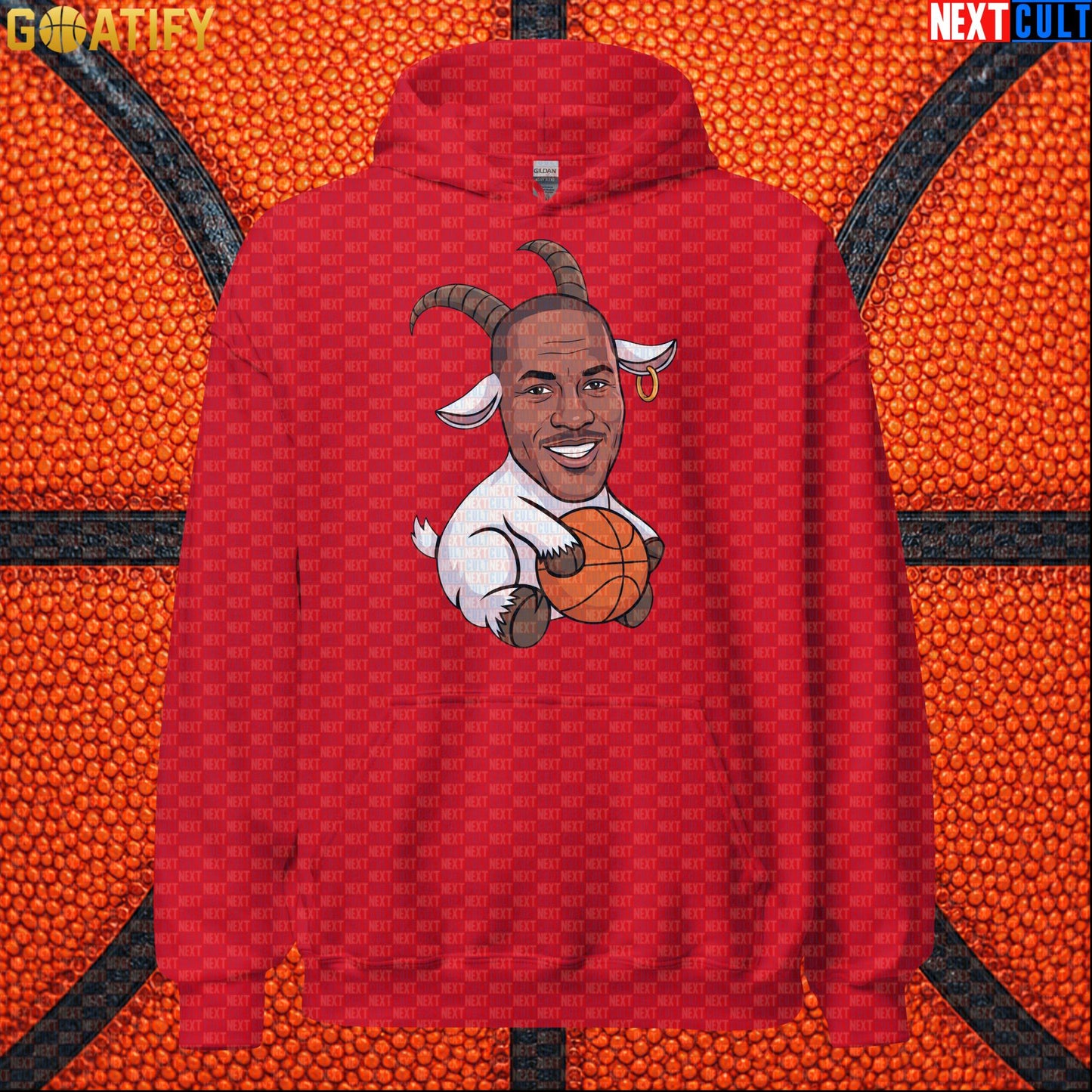 Michael Jordan Hoodie - GOAT Chicago Bulls Basketball Pullover Gift for Jordan NBA Fans |  | ["Basketball", "Chicago Bulls", "Michael Jordan", "NBA"]