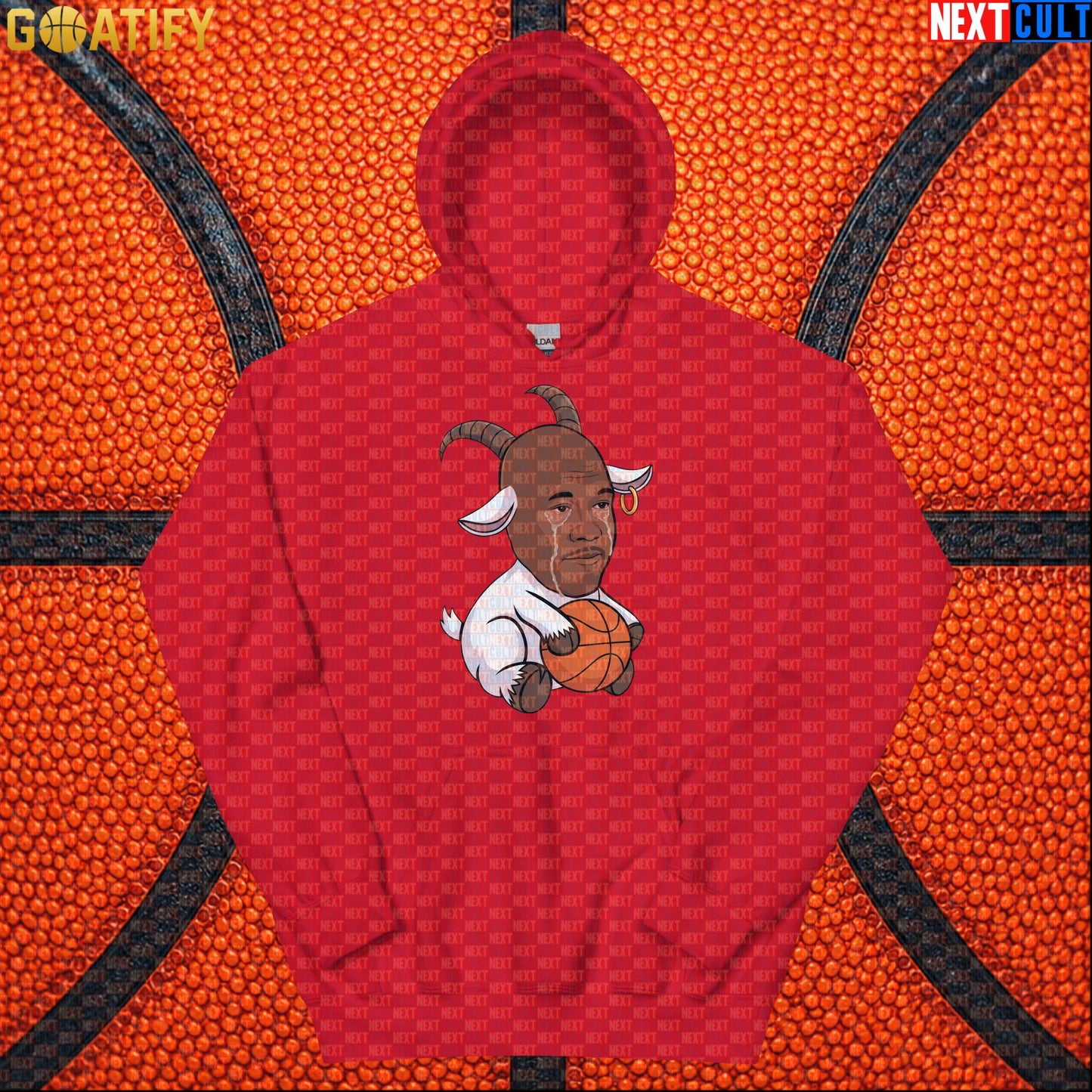 Michael Jordan Hoodie - Crying Jordan GOAT Meme Pullover Gift for Chicago Bulls NBA Fans |  | ["Basketball", "Chicago Bulls", "Michael Jordan", "NBA"]