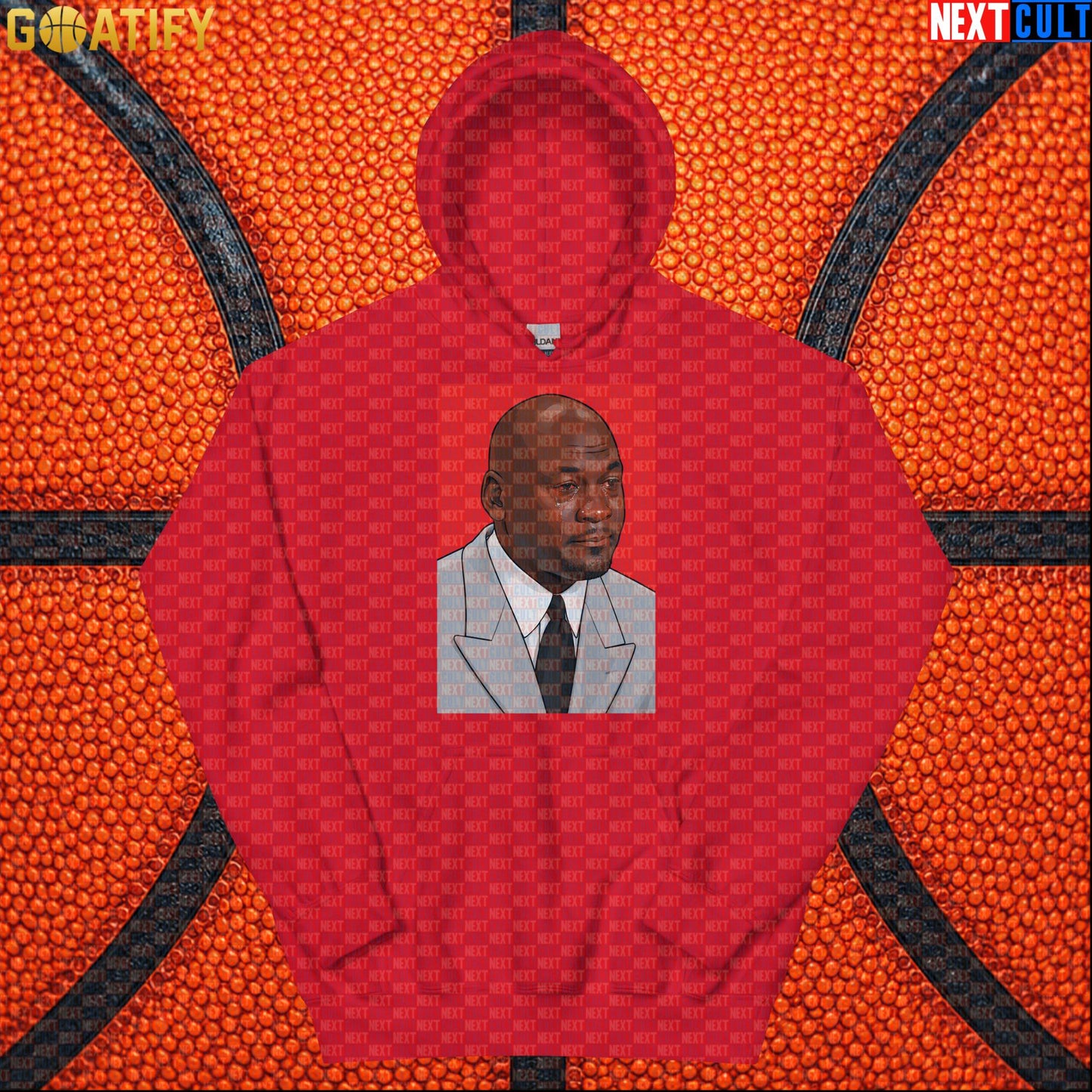 Michael Jordan Hoodie Crying Jordan Meme Pullover Gift for Chicago Bulls Basketball Fans |  | ["Basketball", "Chicago Bulls", "Michael Jordan", "NBA"]