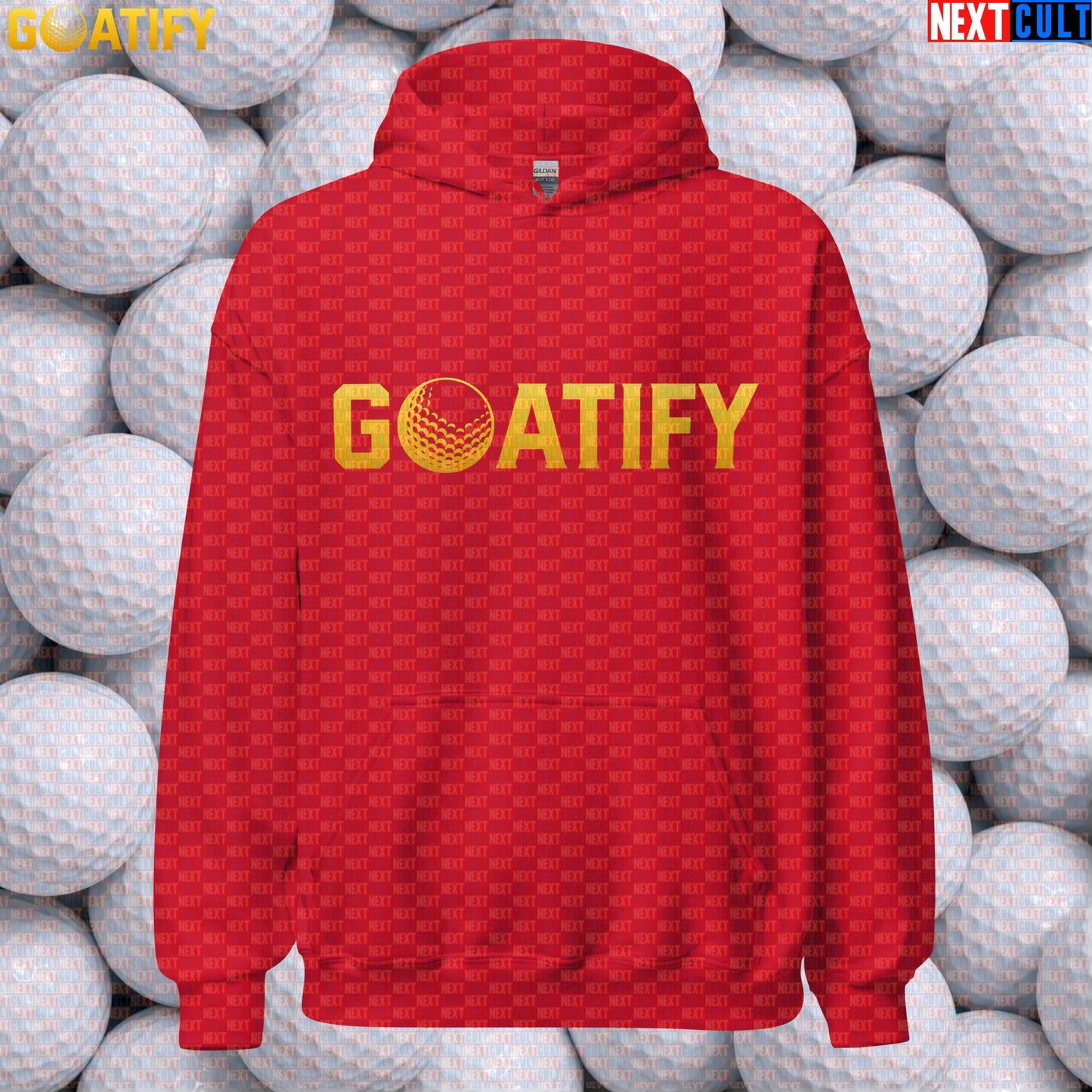 Golf GOAT Hoodie Golden Golf Ball Pullover for Golfers, Sports Fans & Gifts | GOATIFY | Hoodies | ["Golf", "NCB", "PGA"]