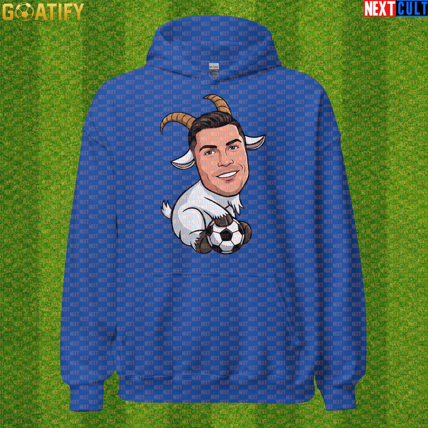 Cristiano Ronaldo Hoodie – Funny GOAT Football Pullover Gift for Portugal World Cup Fans |  | ["Al Nassr", "Cristiano Ronaldo", "Football", "Juventus", "Manchester United", "Portugal", "Real Madrid", "Soccer"]