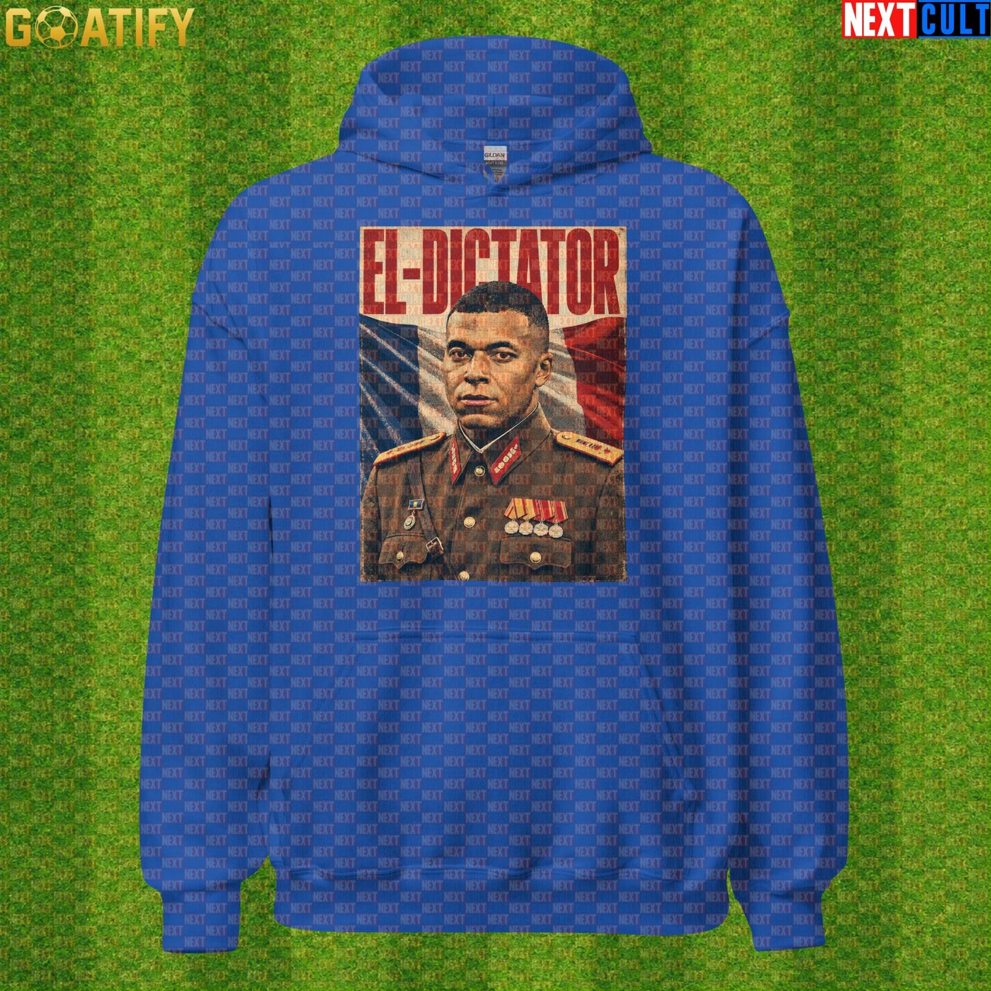 Kylian Mbappe Hoodie – El Dictator Vintage Football Meme Pullover for Real Madrid Fans |  | ["Football", "France", "Kylian Mbappe", "PSG", "Real Madrid", "Soccer"]