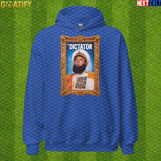 Kylian Mbappe Hoodie – The Dictator Football Meme Pullover for Real Madrid Supporters Royal Hoodies Next Cult Brand