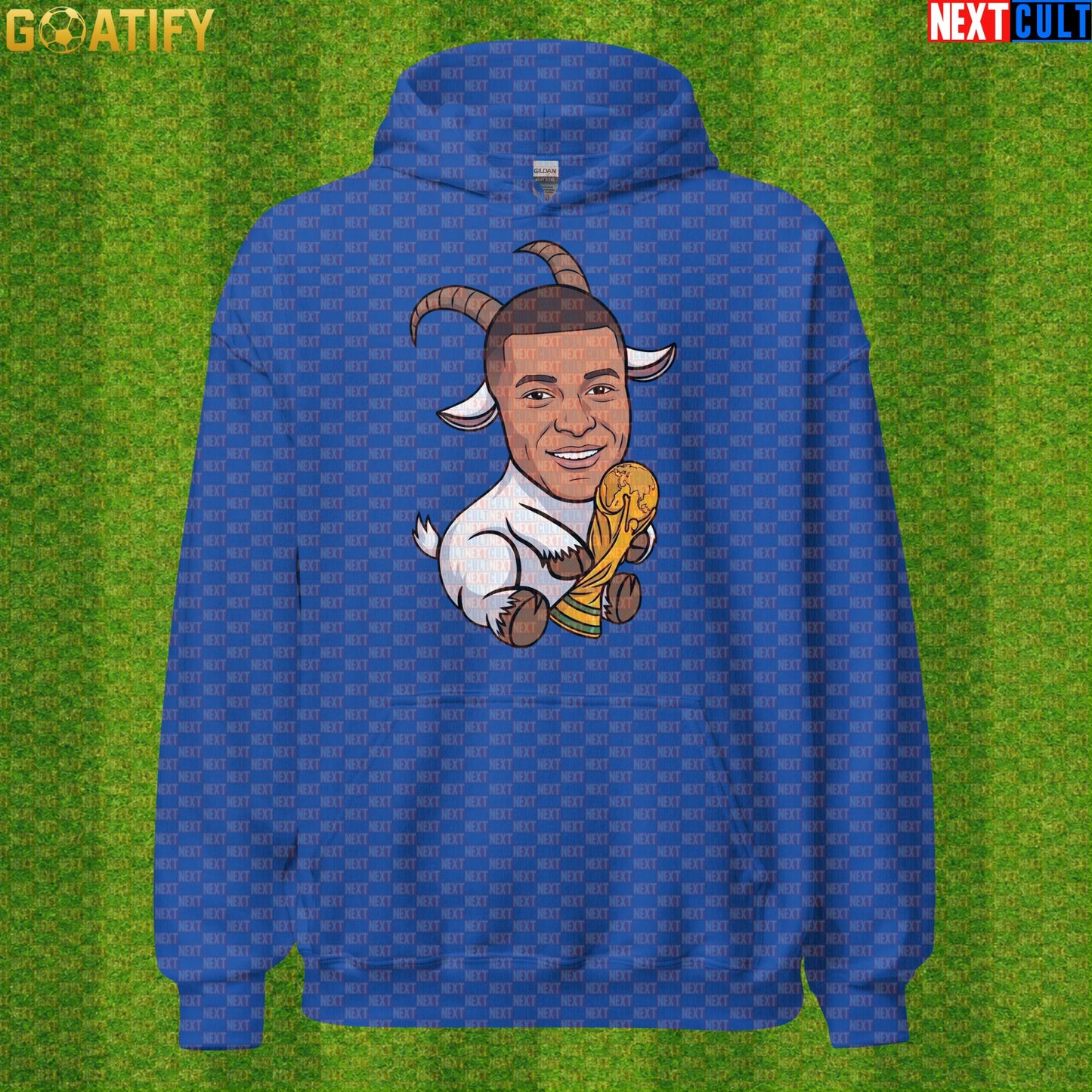 Kylian Mbappe Hoodie – Champion GOAT Football Pullover for France and Real Madrid Fans |  | ["Football", "France", "Kylian Mbappe", "PSG", "Real Madrid", "Soccer"]