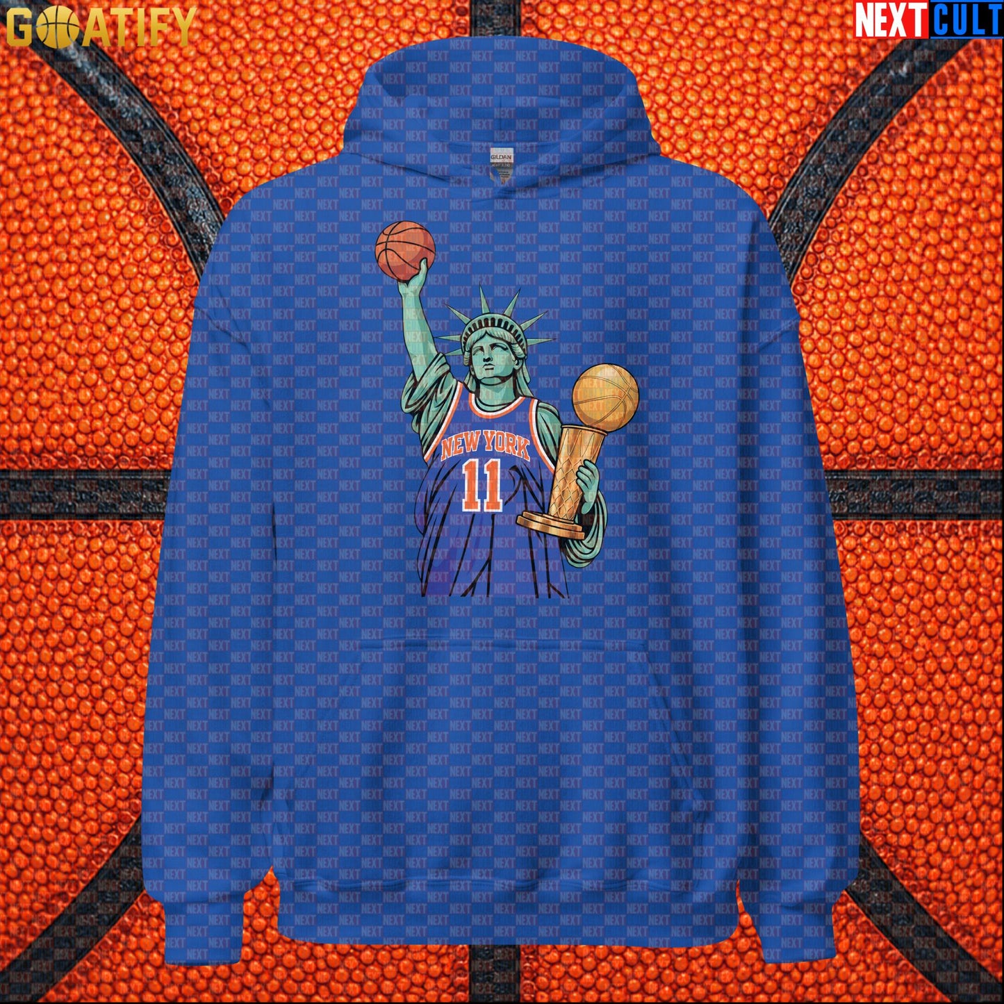 New York Knicks Hoodie – Reigning NBA Champions Pullover for New York Basketball Fans Royal Next Cult Brand