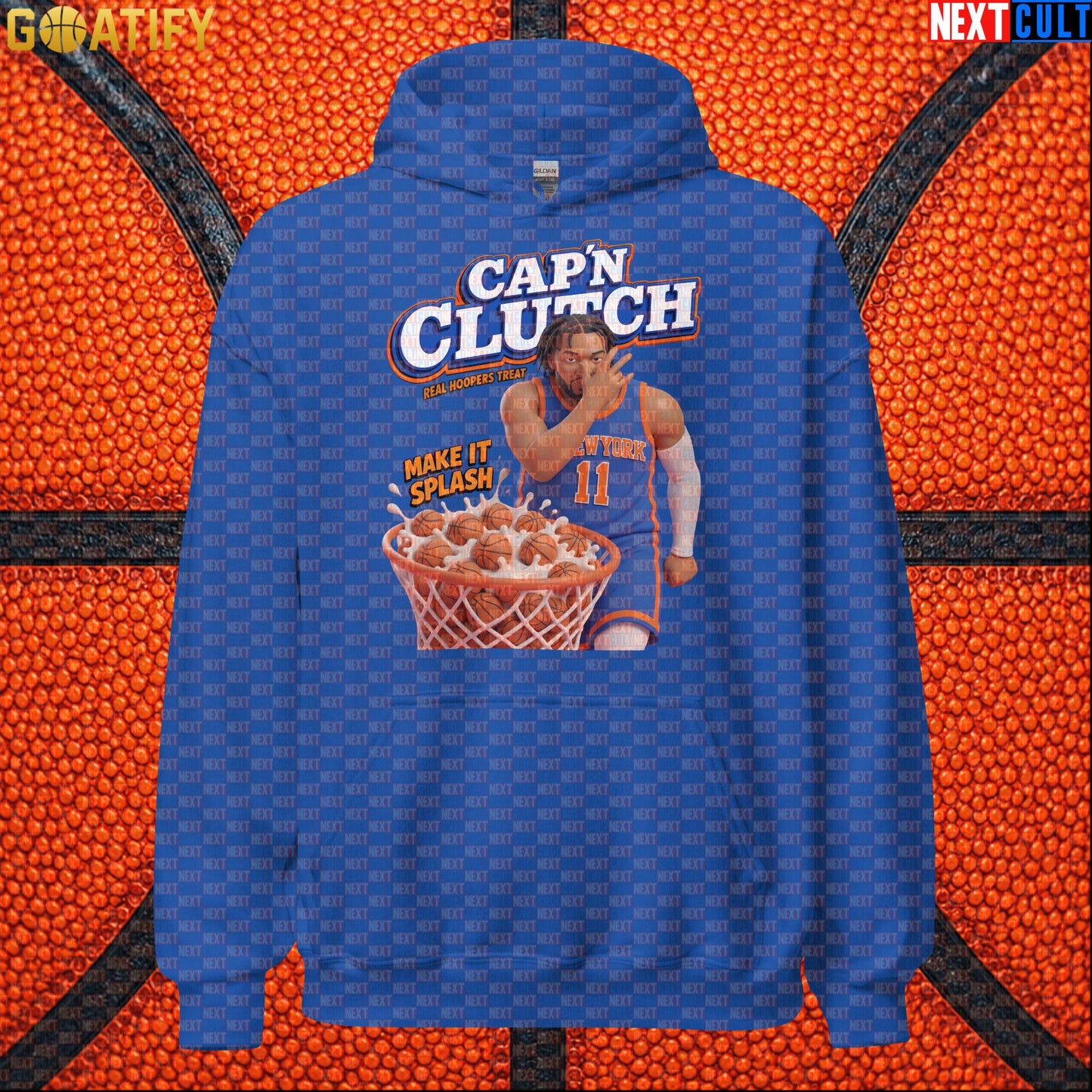 Jalen Brunson Hoodie – Make It Splash Pullover for New York Basketball Fans |  | ["Basketball", "Jalen Brunson", "NBA", "New York Knicks"]