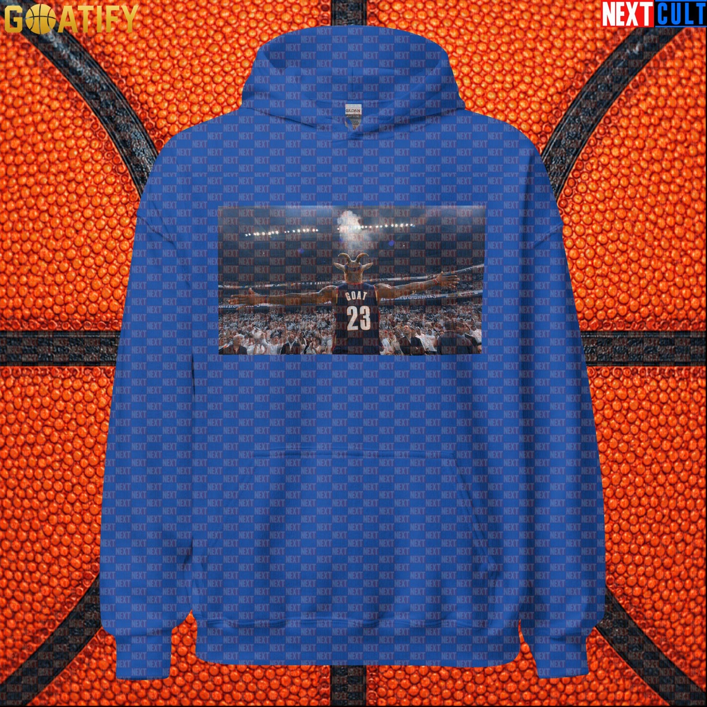 LeBron James Hoodie – GOAT Chalk Toss Pullover for Cleveland Cavaliers Match Days |  | ["Basketball", "Cleveland Cavaliers", "LeBron James", "NBA"]