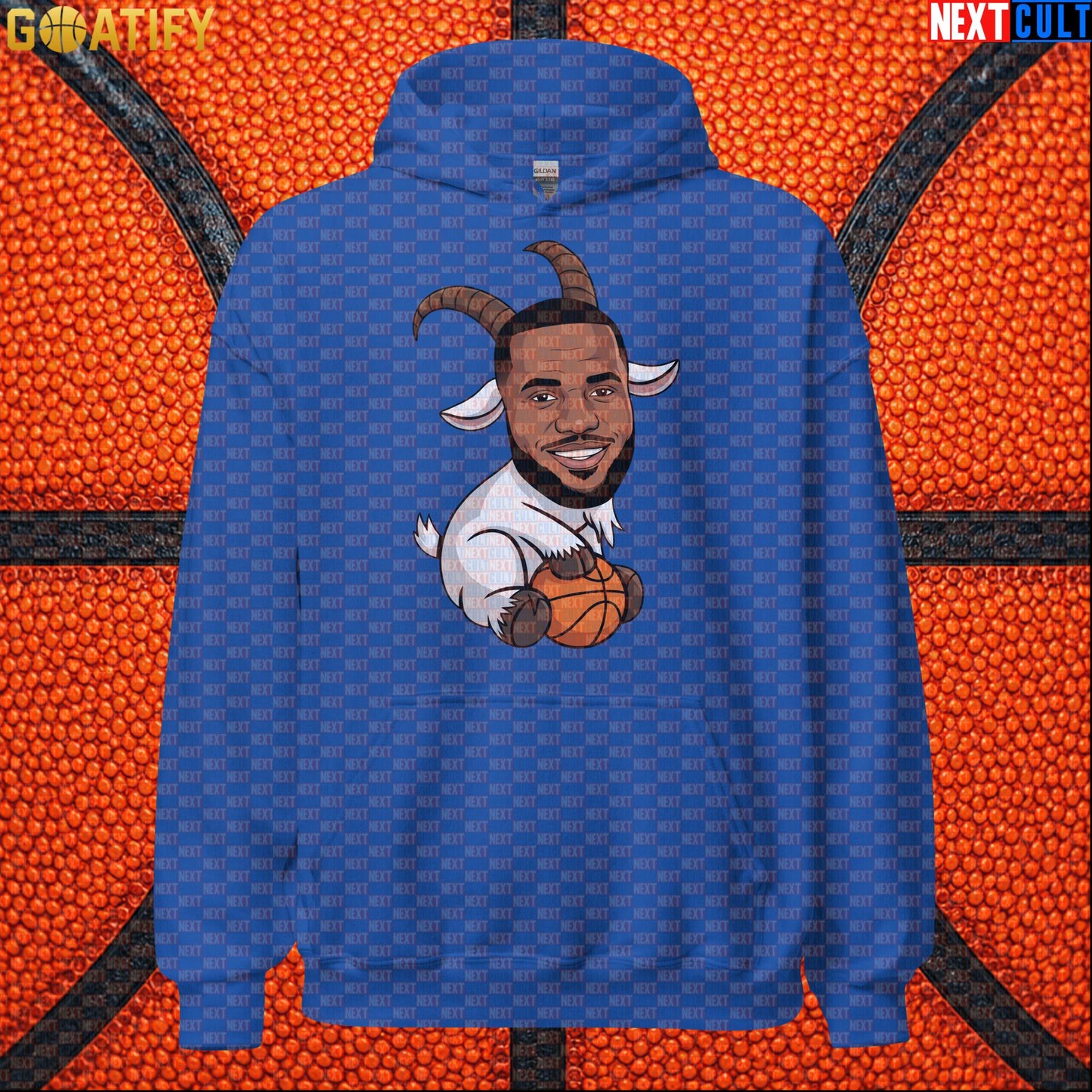 LeBron James Hoodie – LeGOAT Basketball Meme Pullover for NBA Fans and Streetwear |  | ["Basketball", "Cleveland Cavaliers", "LeBron James", "Los Angeles Lakers", "Miami Heat", "NBA"]