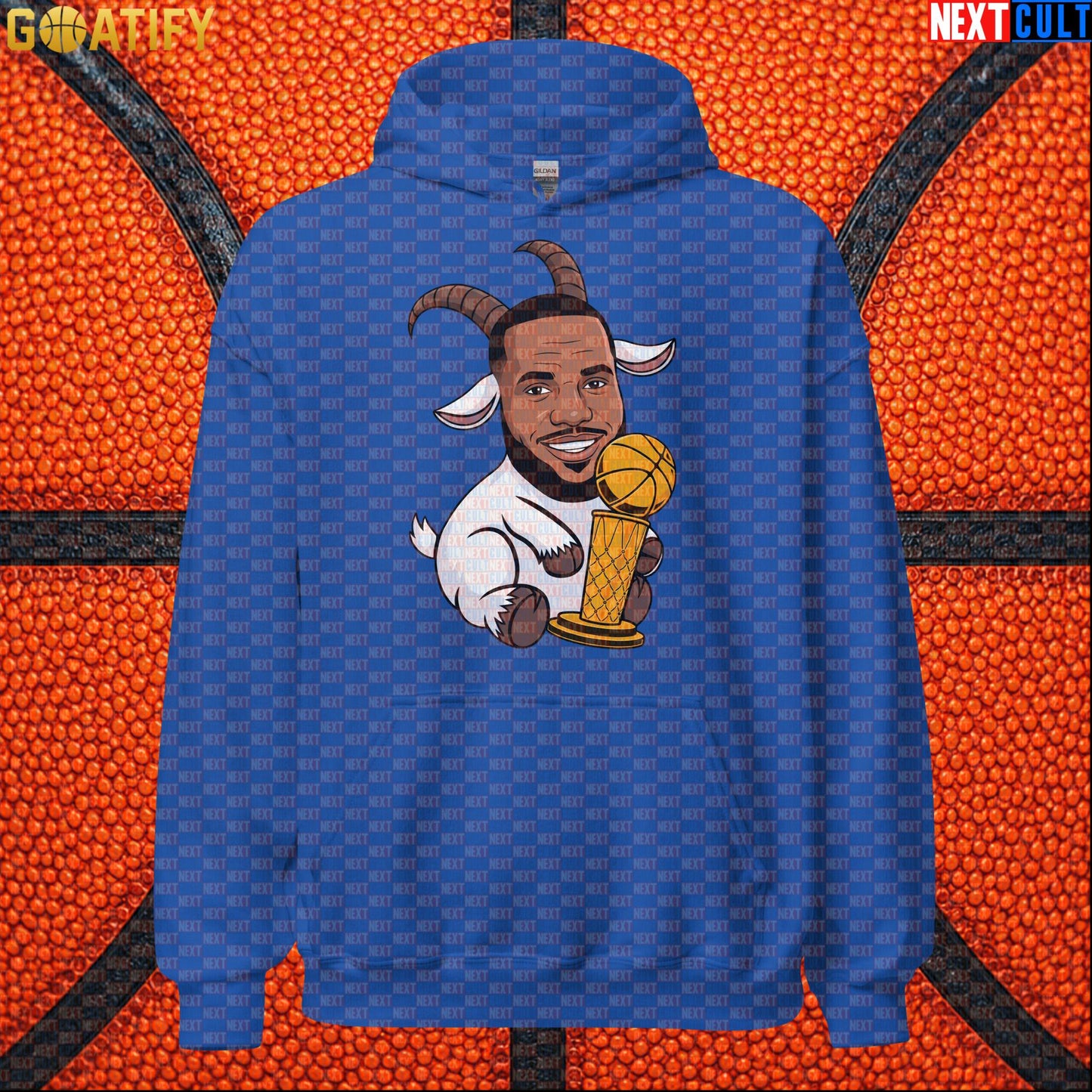 LeBron James Hoodie – LeGOAT Champion Pullover for Basketball Fans and NBA Game Days |  | ["Basketball", "Cleveland Cavaliers", "LeBron James", "Los Angeles Lakers", "Miami Heat", "NBA"]