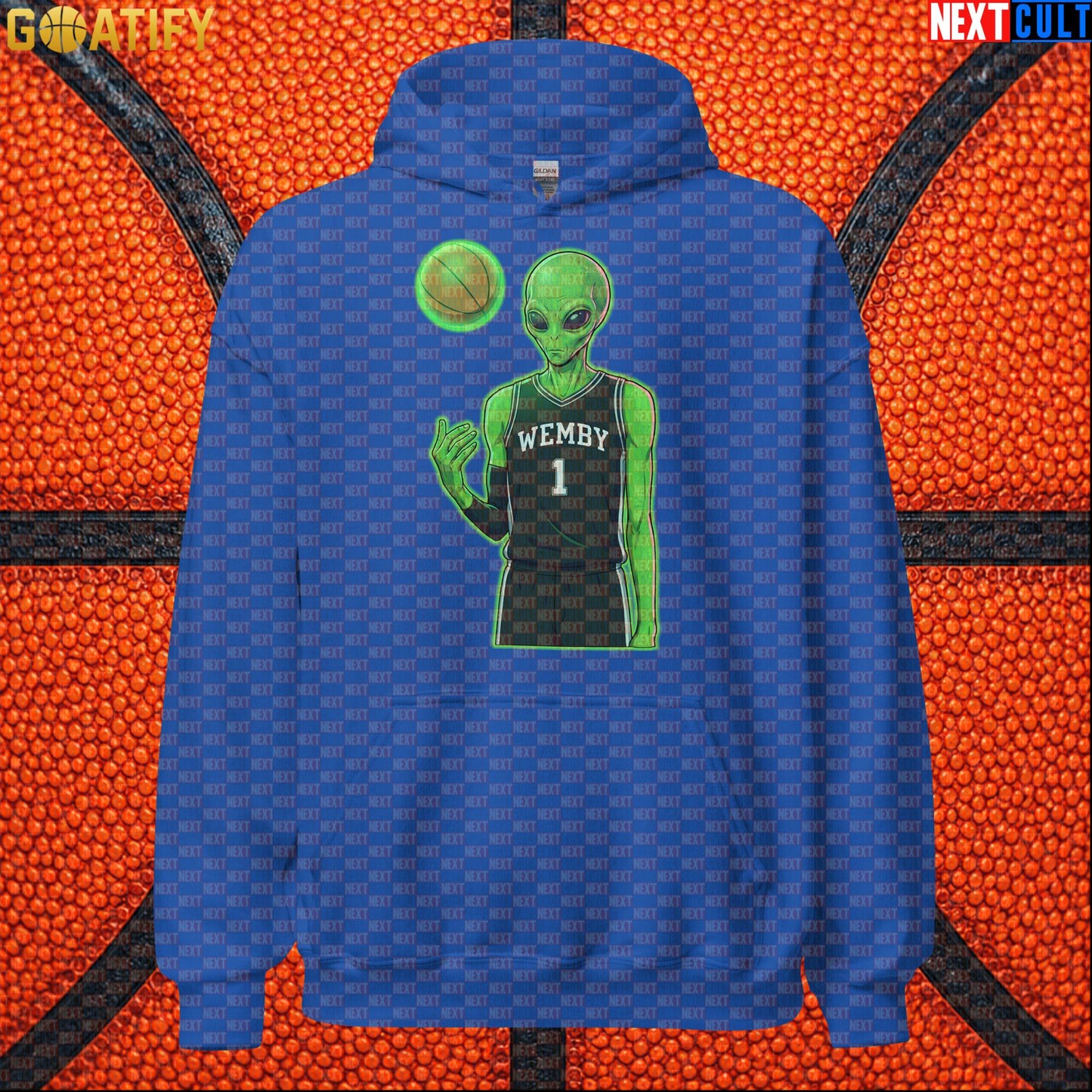 Basketball Hoodie Alien Wemby Sci-Fi Graphic for Spurs Fans, Victor Wembanyama Gift |  | ["Basketball", "France", "NBA", "San Antonio Spurs", "Victor Wembanyama", "Wemby"]