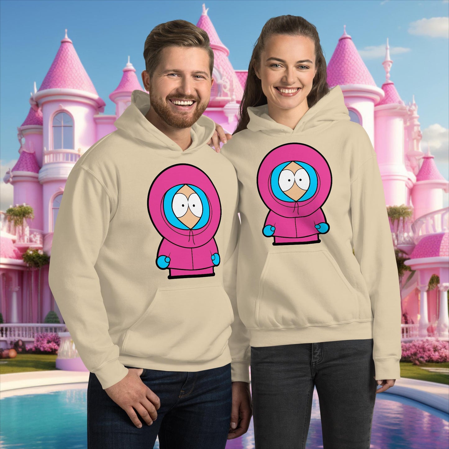 Kenny McCormick Ken Ryan Gosling Barbie South Park Kenny Unisex Hoodie Next Cult Brand