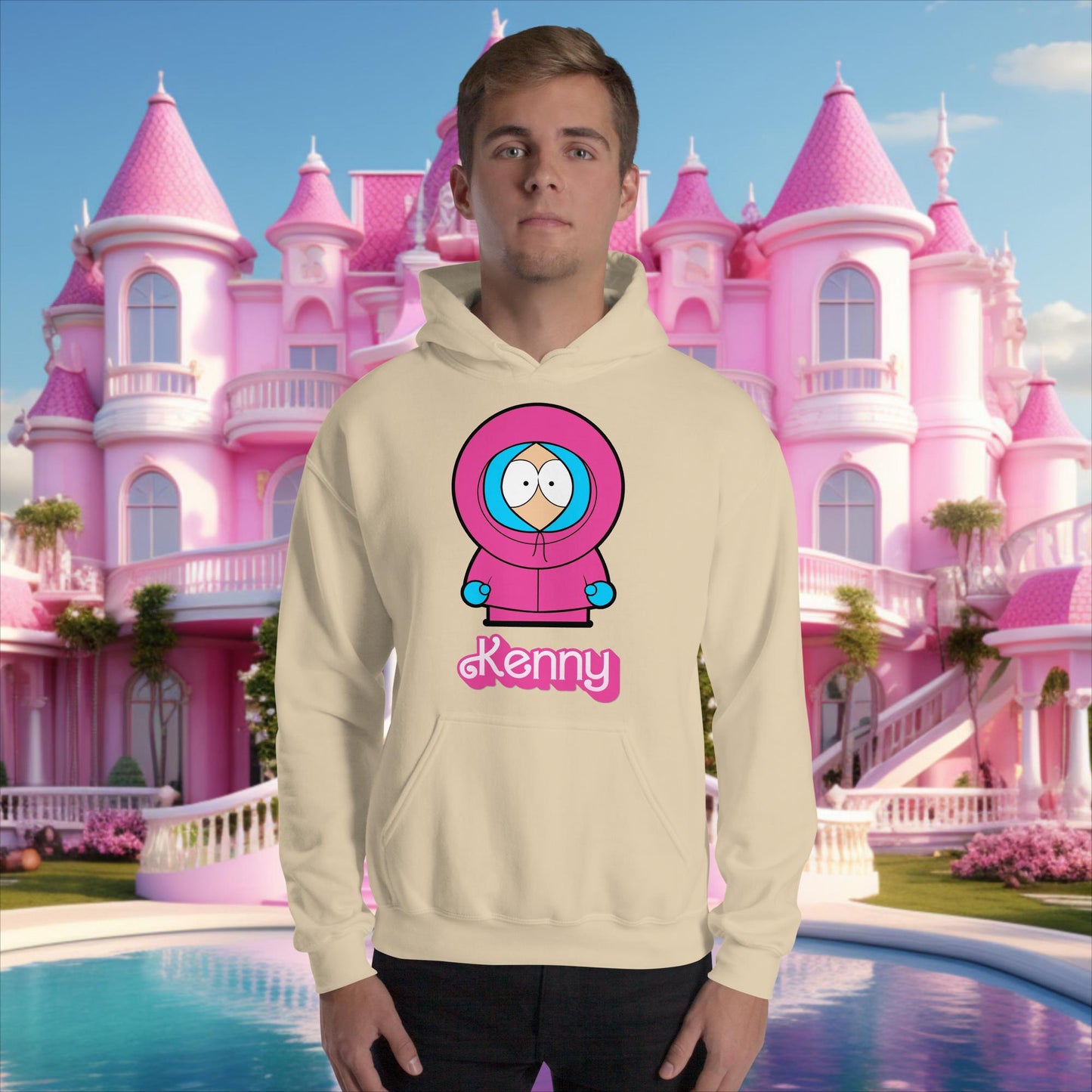 Kenny McCormick Ken Ryan Gosling Barbie South Park Kenny Unisex Hoodie Next Cult Brand