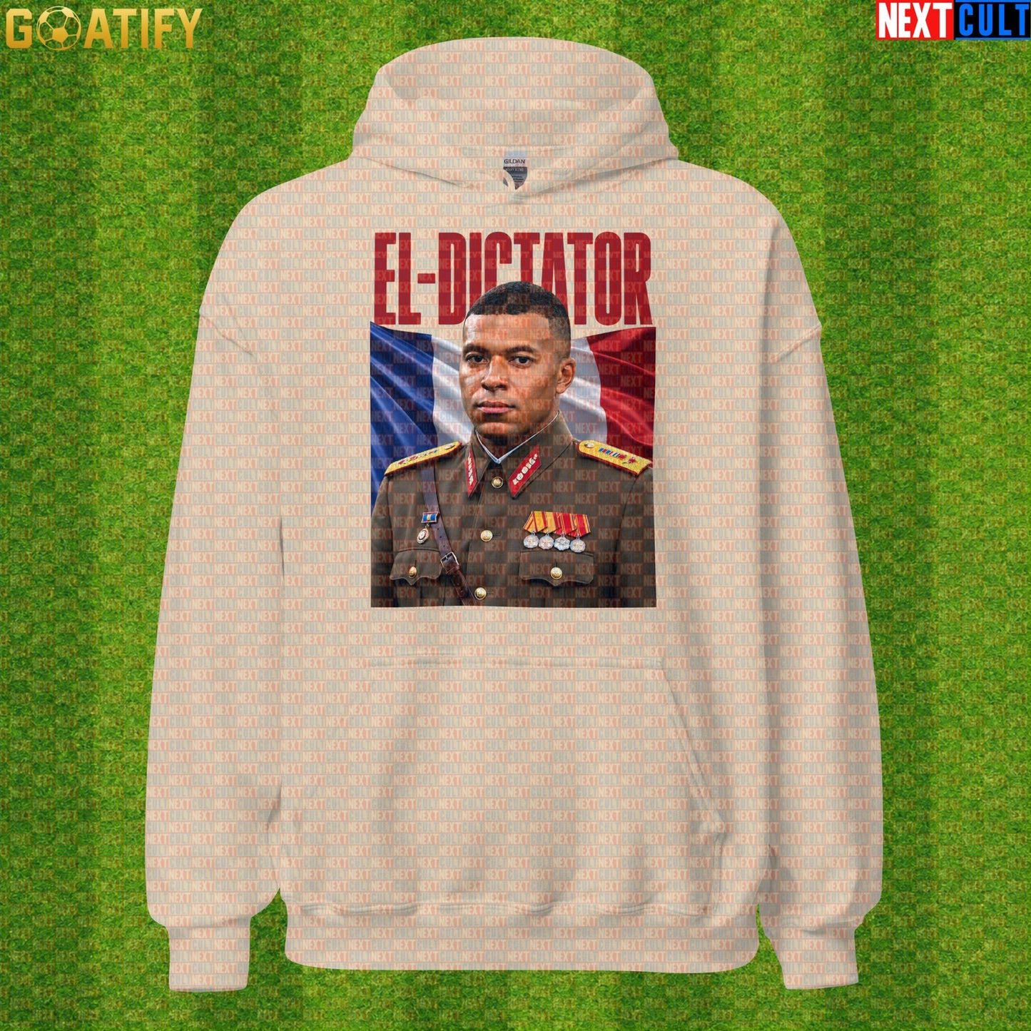 Kylian Mbappe Hoodie – El Dictator Football Meme Pullover for Real Madrid Supporters |  | ["Football", "France", "Kylian Mbappe", "PSG", "Real Madrid", "Soccer"]