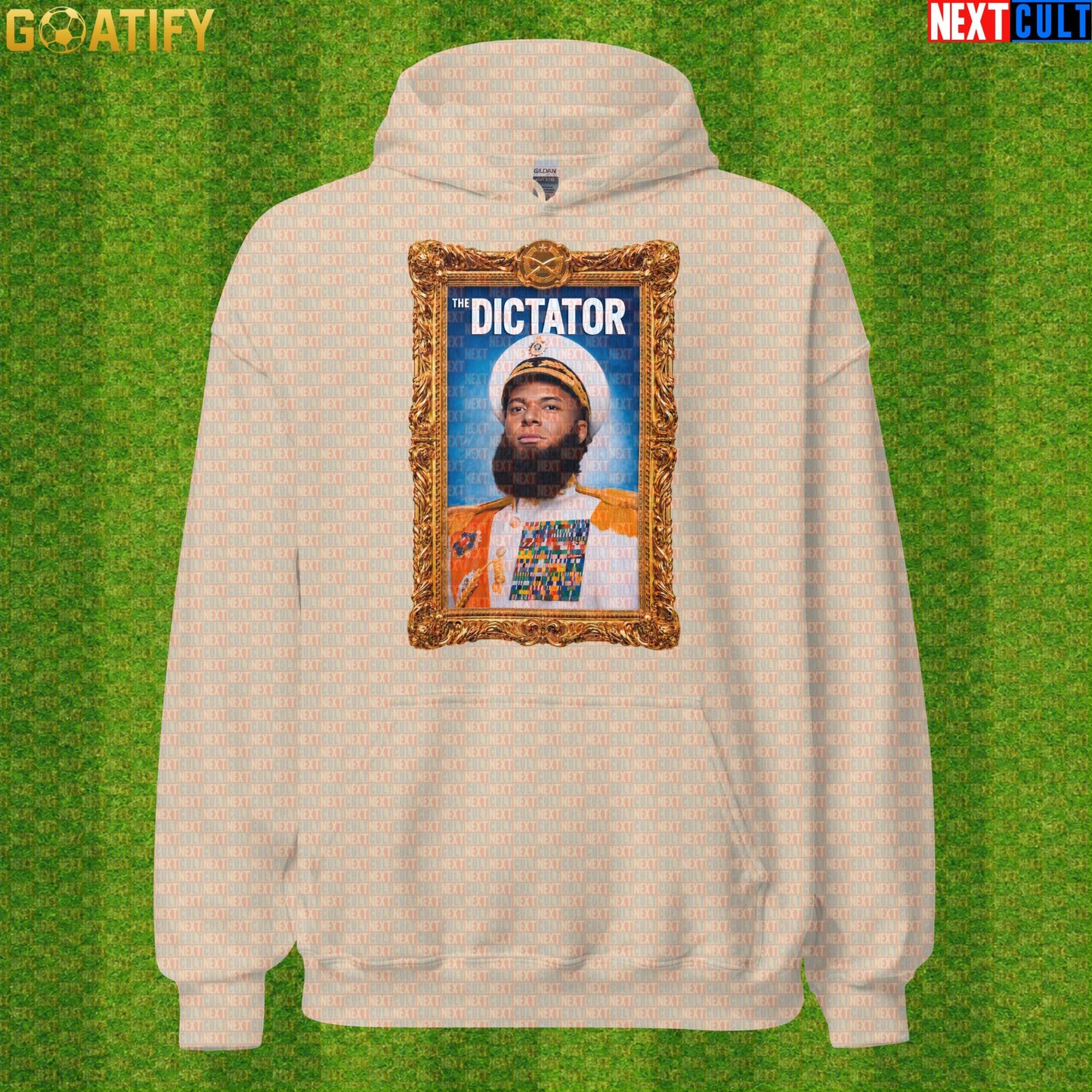Kylian Mbappe Hoodie – The Dictator Football Meme Pullover for Real Madrid Supporters Sand Next Cult Brand