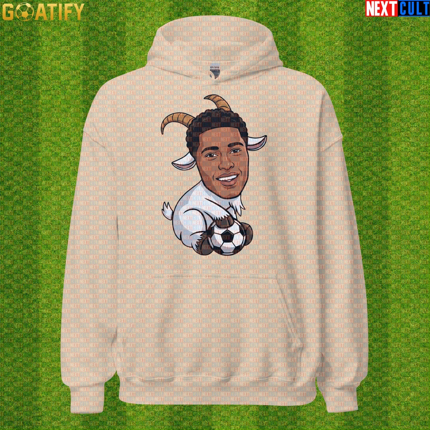 Jude Bellingham Hoodie – GOAT Soccer Pullover for Real Madrid Match Days and World Cup Fans |  | ["Borussia Dortmund", "England", "Football", "Jude Bellingham", "Real Madrid", "Soccer"]