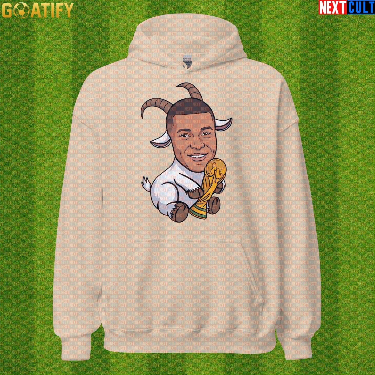 Kylian Mbappe Hoodie – Champion GOAT Football Pullover for France and Real Madrid Fans |  | ["Football", "France", "Kylian Mbappe", "PSG", "Real Madrid", "Soccer"]