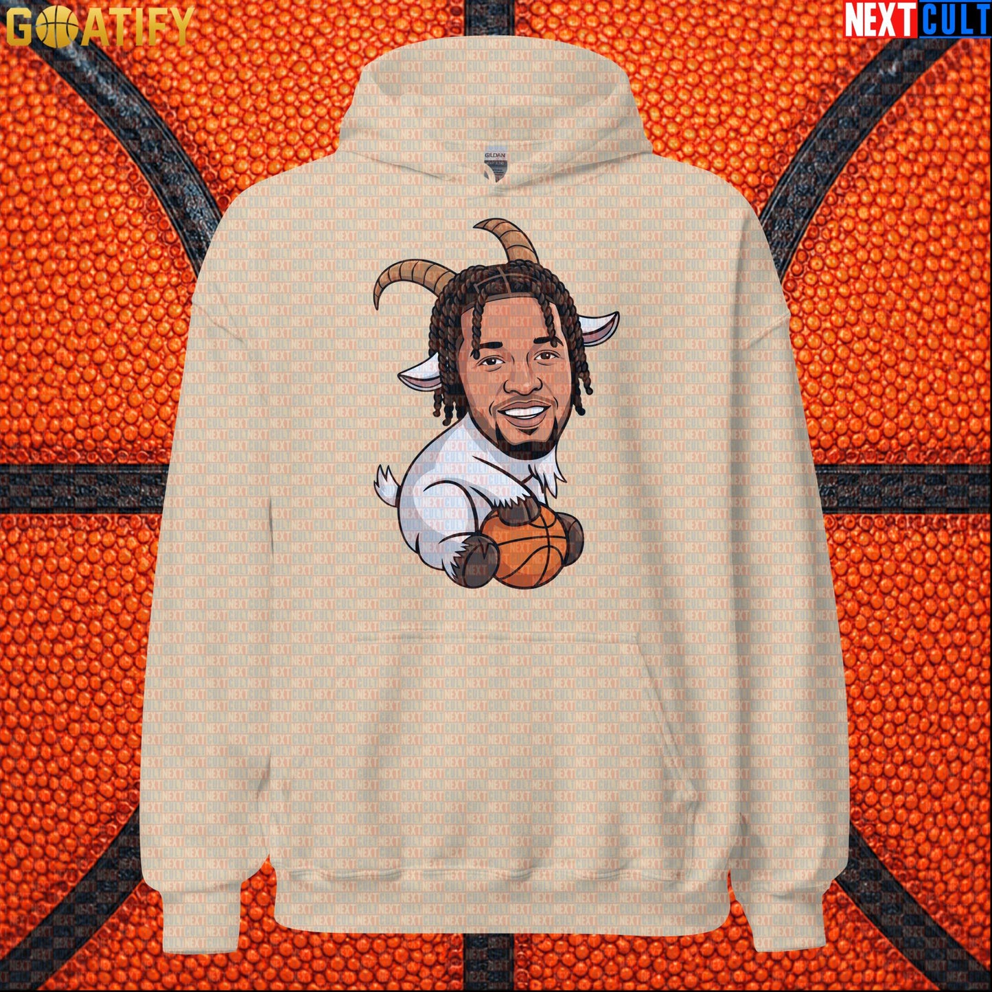 Jalen Brunson Hoodie – Champion GOAT Pullover for Knicks Fans and NYC Basketball Style Sand Next Cult Brand