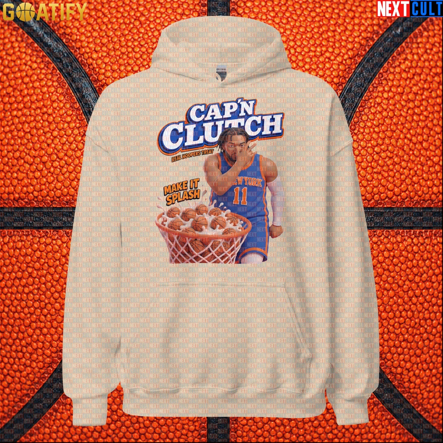 Jalen Brunson Hoodie – Make It Splash Pullover for New York Basketball Fans |  | ["Basketball", "Jalen Brunson", "NBA", "New York Knicks"]
