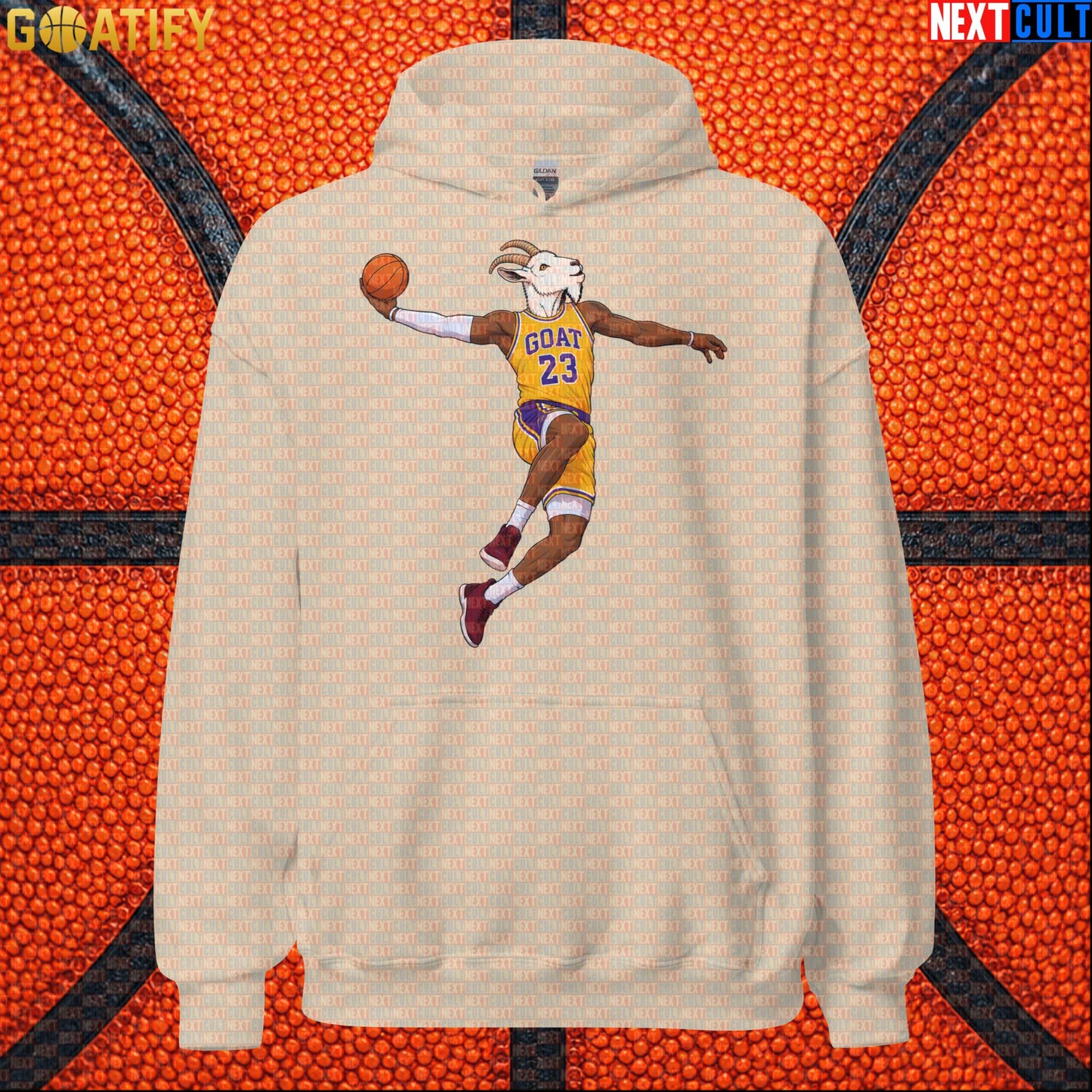 LeBron James Hoodie – Number 23 GOAT Dunk Streetwear Gift for Los Angeles Lakers Fans |  | ["Basketball", "LeBron James", "Los Angeles Lakers", "NBA"]