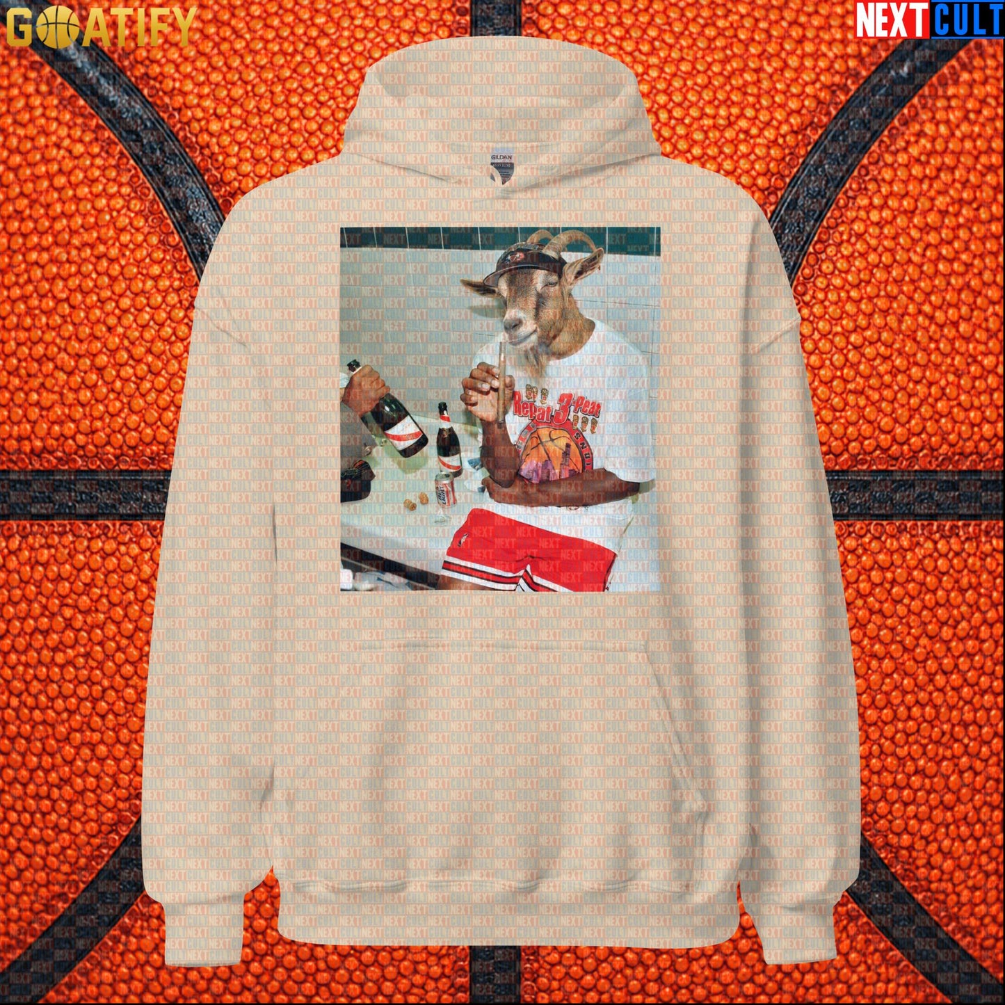 Michael Jordan Hoodie – 6 Rings GOAT Locker Room Pullover for Chicago Bulls Basketball Fans |  | ["Basketball", "Chicago Bulls", "Michael Jordan", "NBA"]