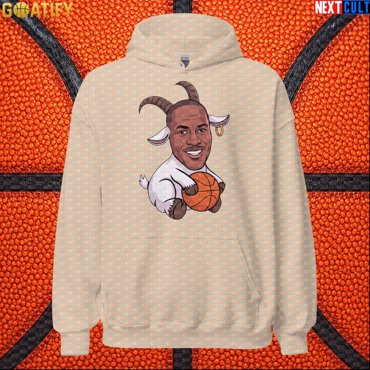 Michael Jordan Hoodie - GOAT Chicago Bulls Basketball Pullover Gift for Jordan NBA Fans |  | ["Basketball", "Chicago Bulls", "Michael Jordan", "NBA"]