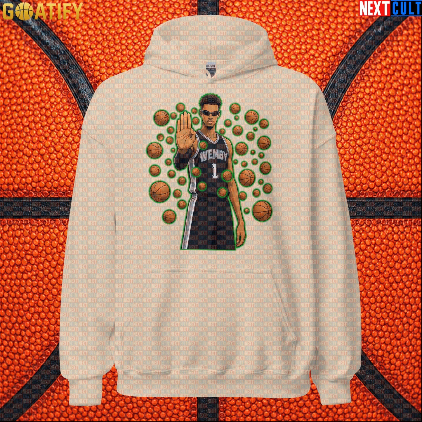 Basketball Hoodie Victor Wembanyama Matrix Stopper Gift for Spurs Fans and NBA Watch Parties |  | ["Basketball", "France", "NBA", "San Antonio Spurs", "Victor Wembanyama"]