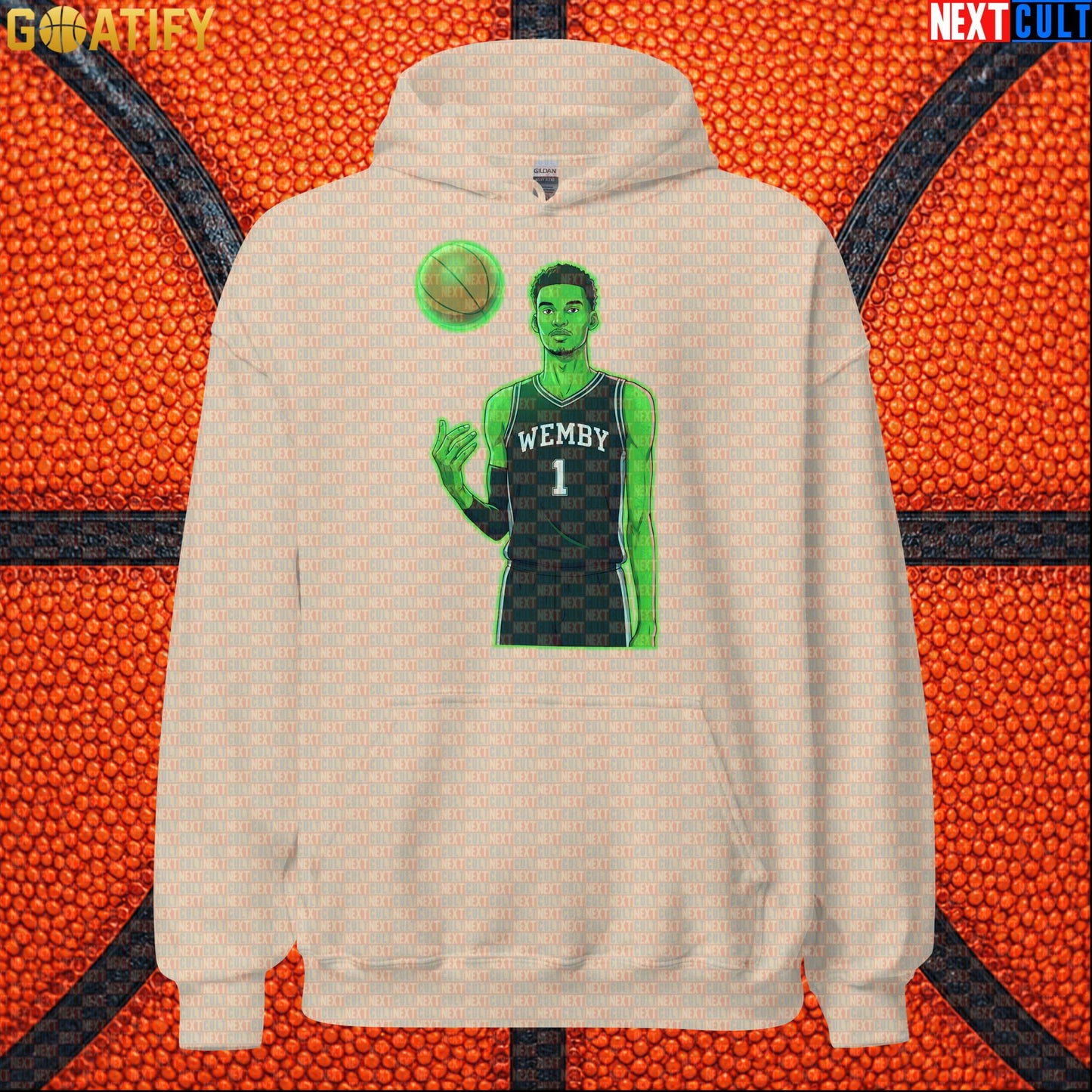 Basketball Hoodie Alien Wemby Sci-Fi Art for Spurs Fans, Streetwear, Game Days and NBA Gifts |  | ["Basketball", "France", "NBA", "San Antonio Spurs", "Victor Wembanyama", "Wemby"]
