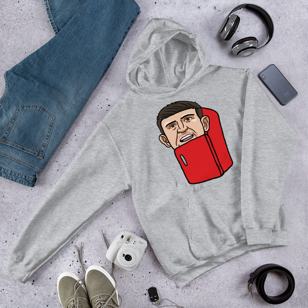 Harry ''The Fridge'' Maguire Unisex Hoodie Sport Grey Hoodies Football Harry Maguire Manchester United The Fridge Next Cult Brand