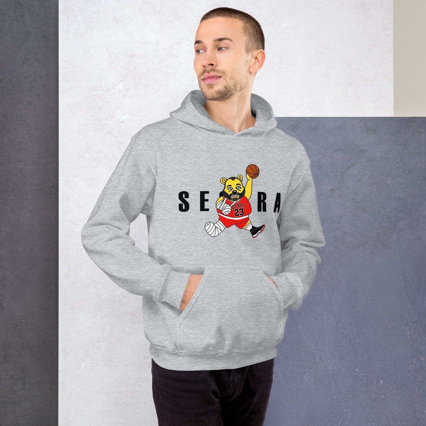 Air Segura, Tom Segura Basketball, Your Mom's House (YMH), 2 Bears 1 Cave, Funny Unisex Hoodie Next Cult Brand 2 Bears 1 Cave, Air Segura, Podcasts, Stand-up Comedy, Tom Segura, YMH