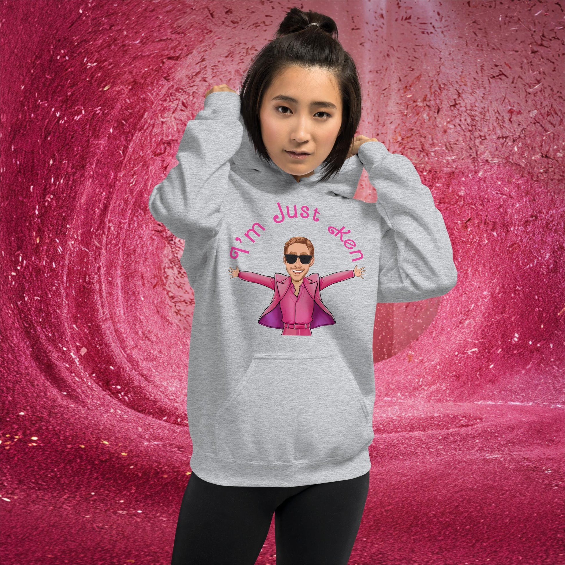 Ken Barbie Ryan Gosling I'm Just Ken Unisex Hoodie Next Cult Brand