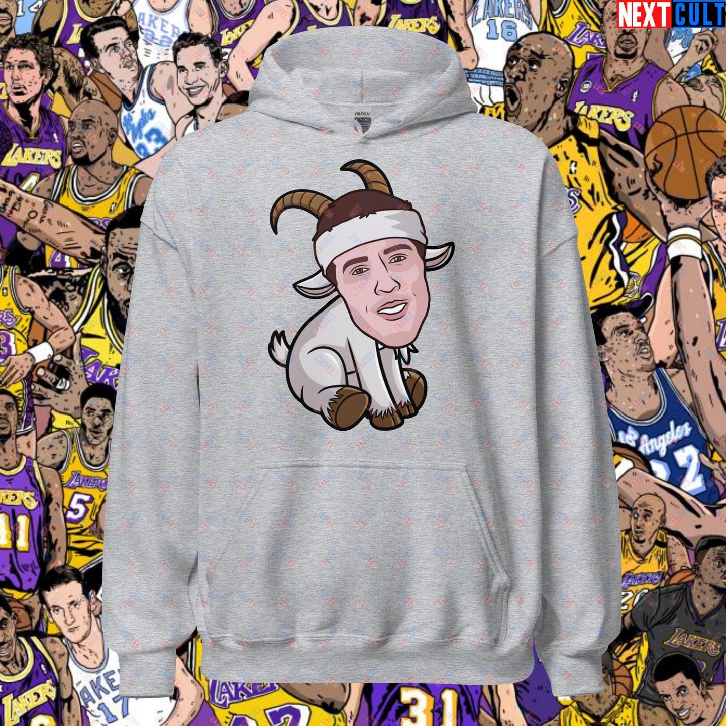 Austin Reaves G.O.A.T. Hoodie - Funny Basketball Meme Sweatshirt - Greatest of All Time Pullover for Basketball Fans - Perfect Gift for Austin Reaves Fans Unisex Hoodie Sport Grey Hoodies Austin Reaves Basketball G.O.A.T. Los Angeles Lakers NBA Next Cult Brand