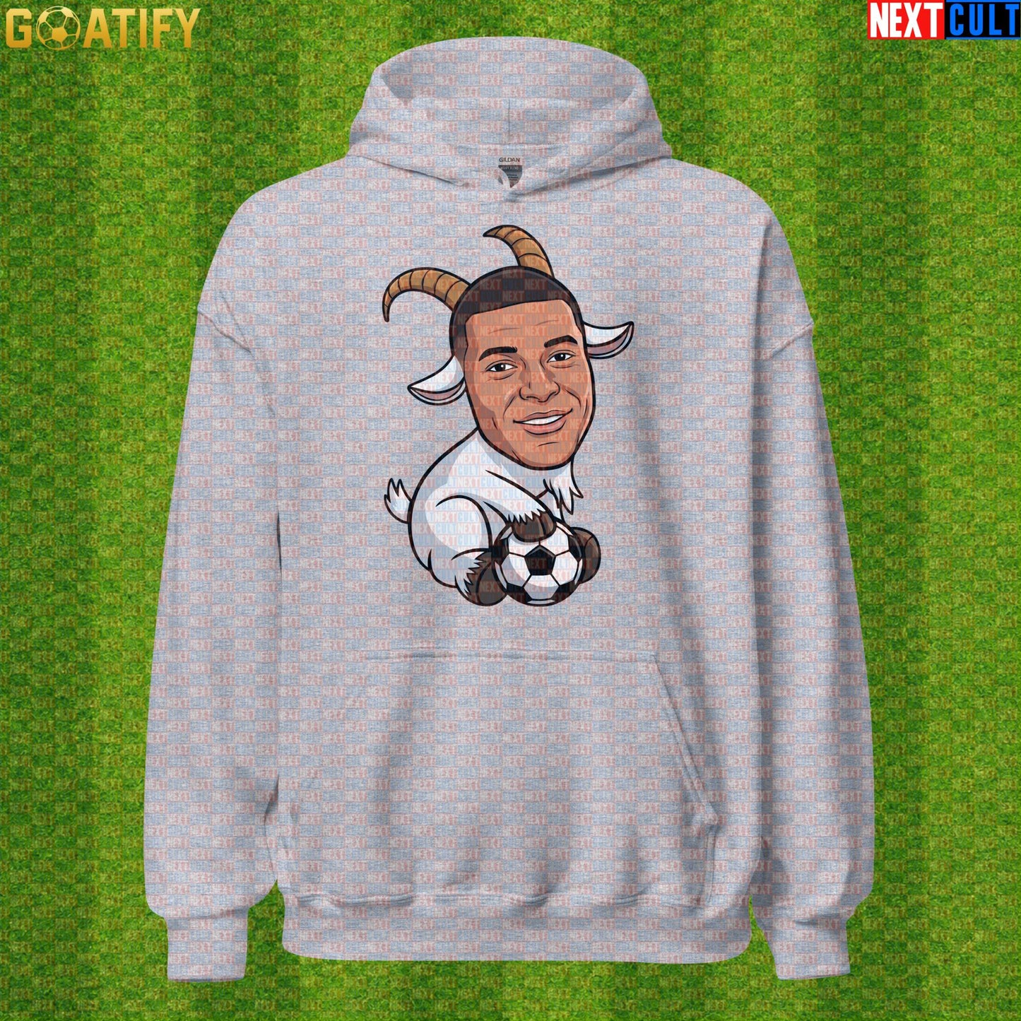 Kylian Mbappe Hoodie – Funny GOAT Football Pullover Gift for France and Real Madrid Fans |  | ["Football", "France", "Kylian Mbappe", "PSG", "Real Madrid", "Soccer"]
