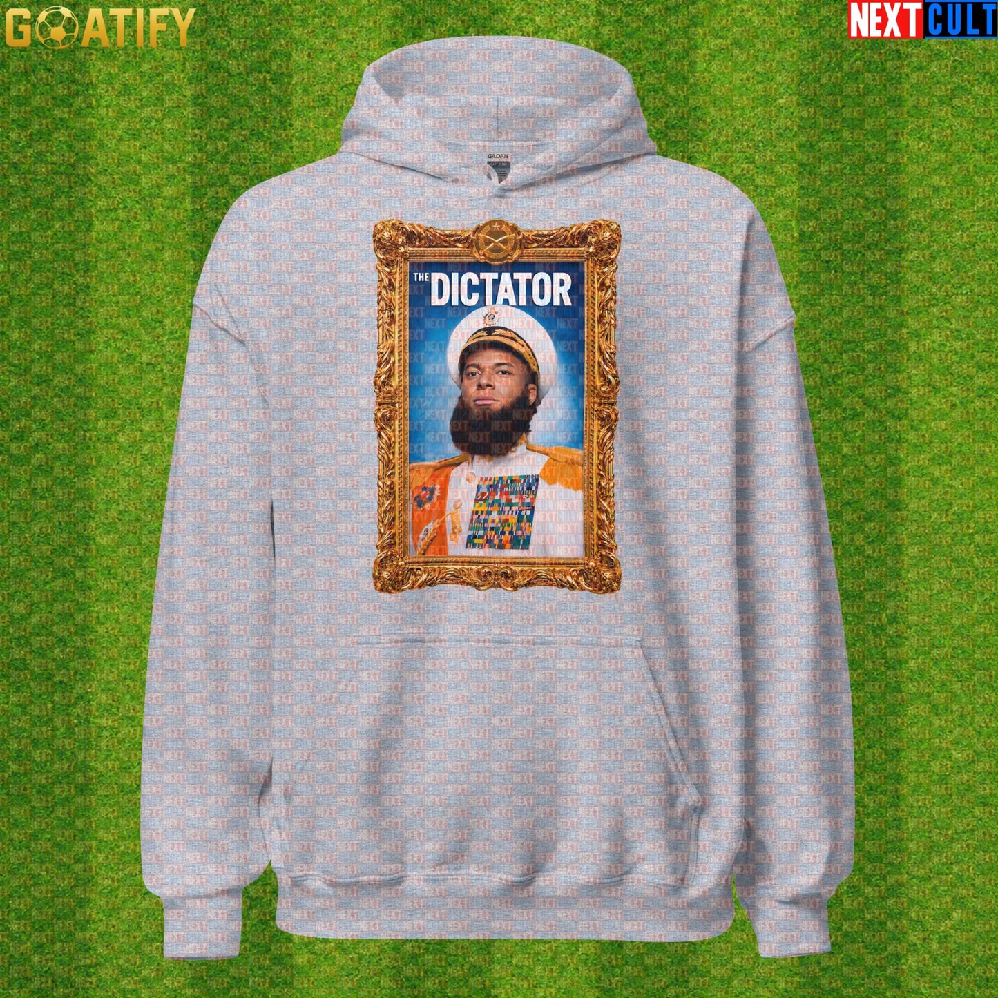 Kylian Mbappe Hoodie – The Dictator Football Meme Pullover for Real Madrid Supporters Sport Grey Next Cult Brand