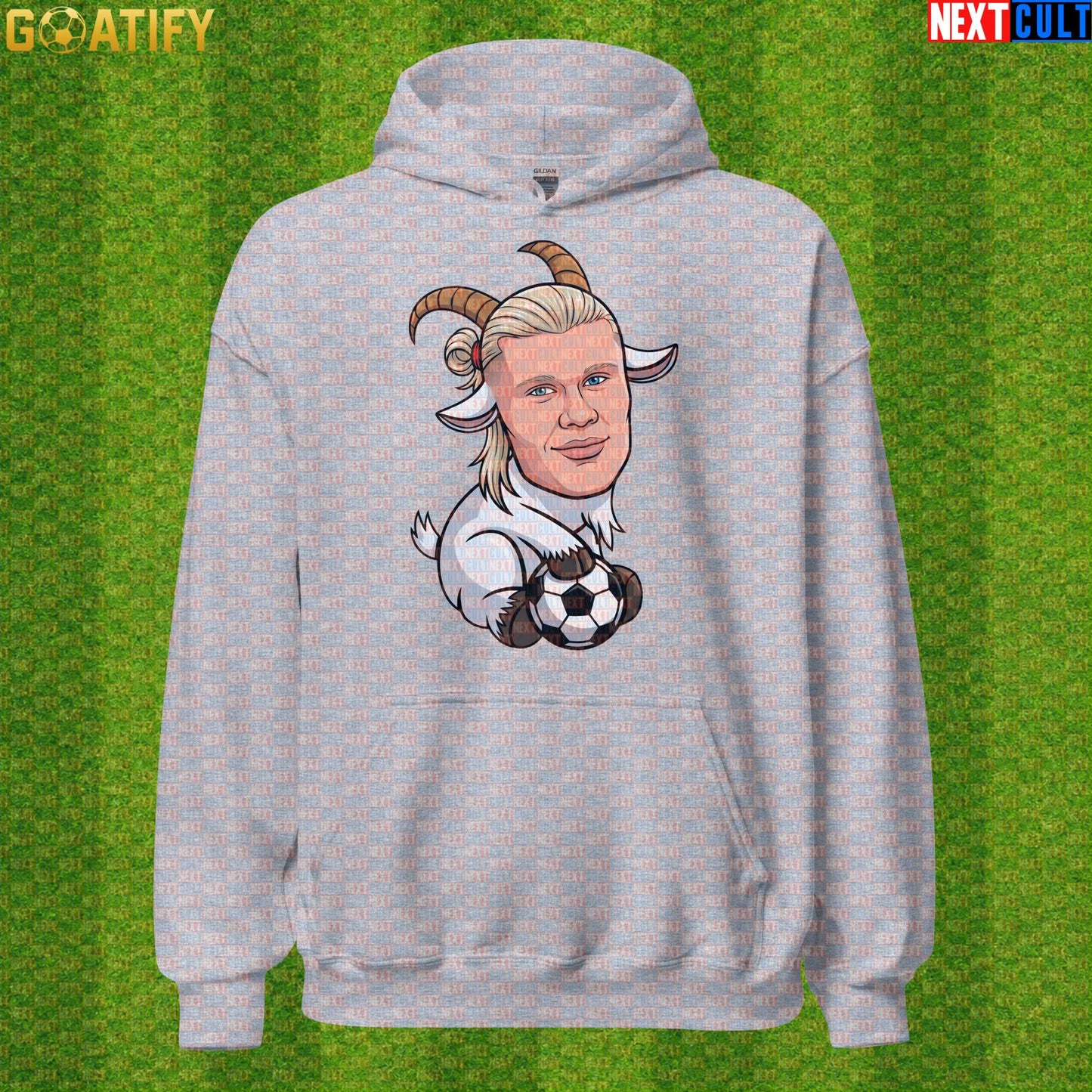Erling Haaland Hoodie – Goal Machine Football Pullover for Man City and World Cup Fans |  | ["Borussia Dortmund", "Erling Haaland", "Football", "Manchester City", "Norway", "Soccer"]