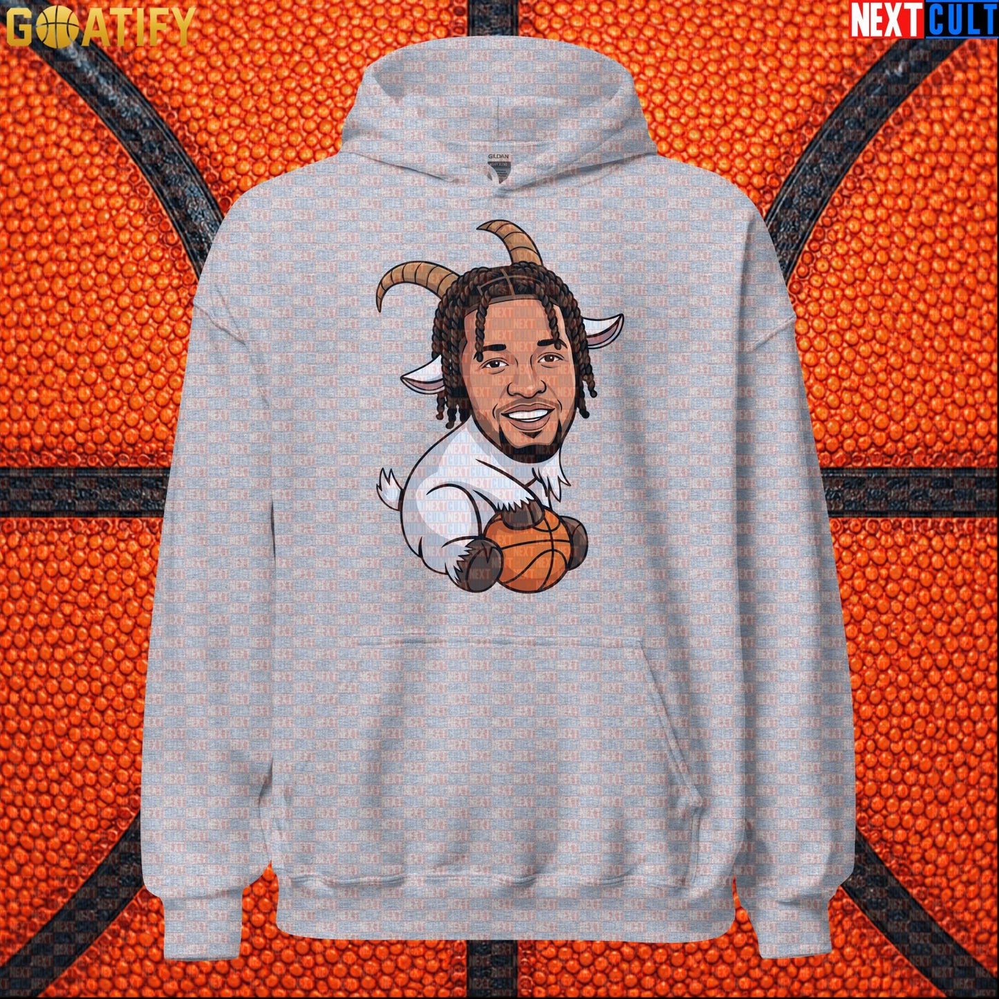 Jalen Brunson Hoodie – Champion GOAT Pullover for Knicks Fans and NYC Basketball Style Sport Grey Next Cult Brand
