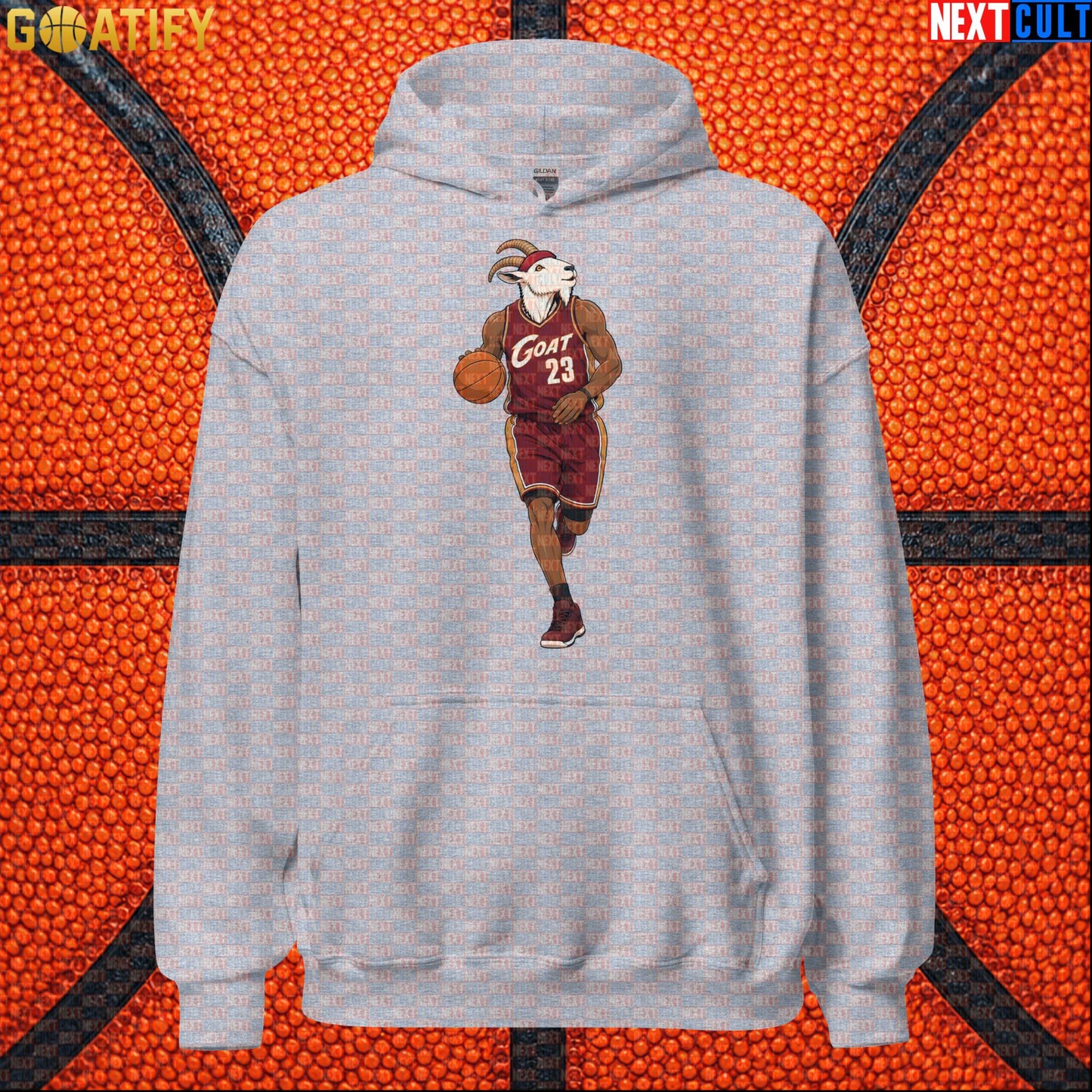 LeBron James Hoodie – Number 23 GOAT Pullover Gift for Cleveland Cavaliers Fans |  | ["Basketball", "Cleveland Cavaliers", "LeBron James", "NBA"]