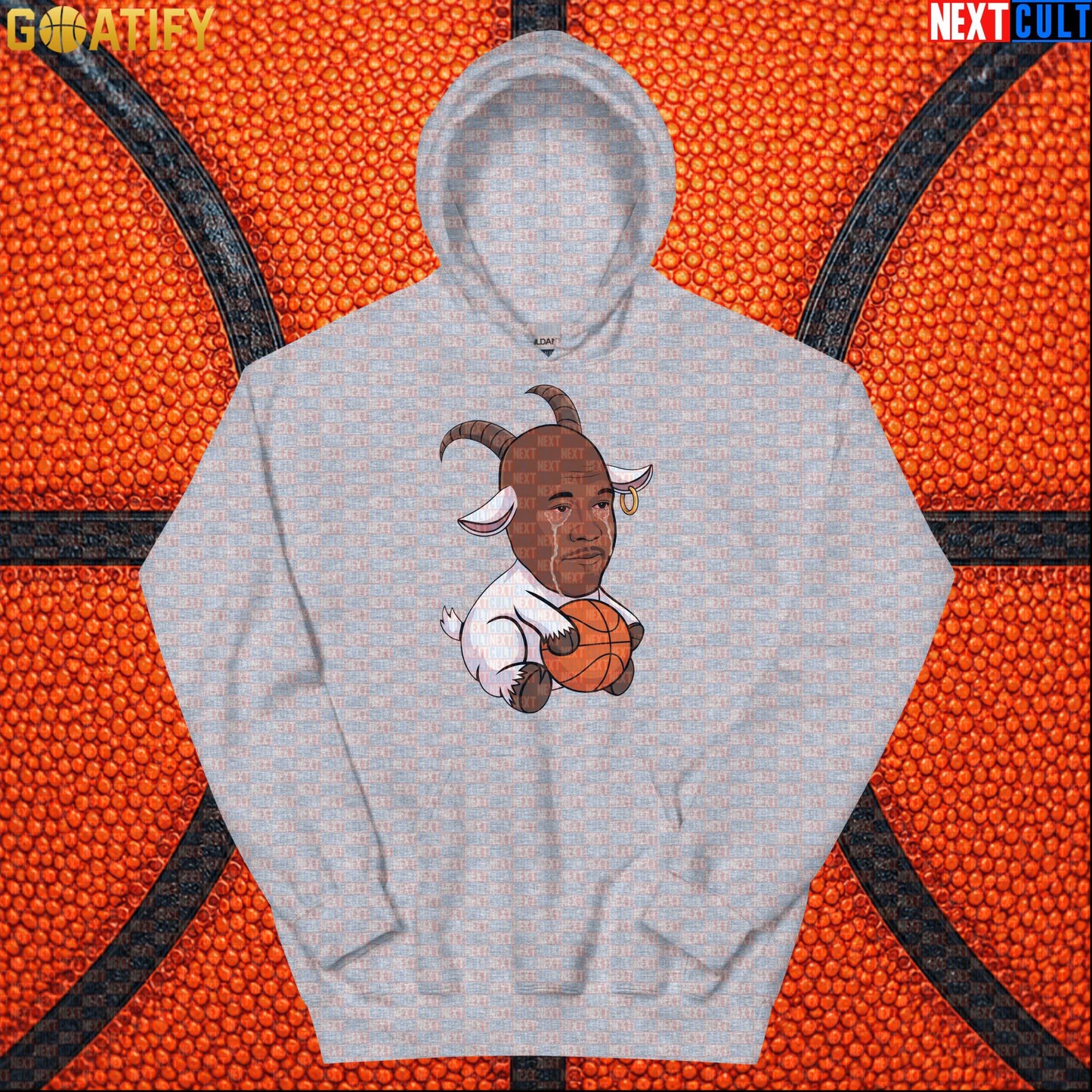 Michael Jordan Hoodie - Crying Jordan GOAT Meme Pullover Gift for Chicago Bulls NBA Fans |  | ["Basketball", "Chicago Bulls", "Michael Jordan", "NBA"]