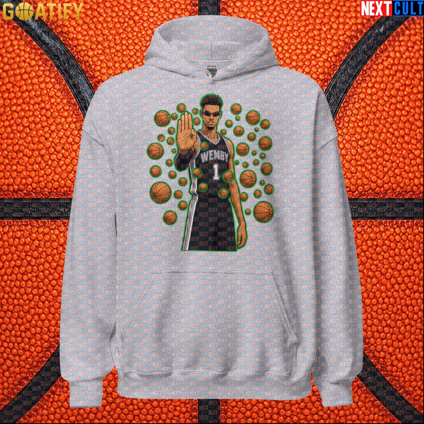 Basketball Hoodie Victor Wembanyama Matrix Stopper Gift for Spurs Fans and NBA Watch Parties |  | ["Basketball", "France", "NBA", "San Antonio Spurs", "Victor Wembanyama"]