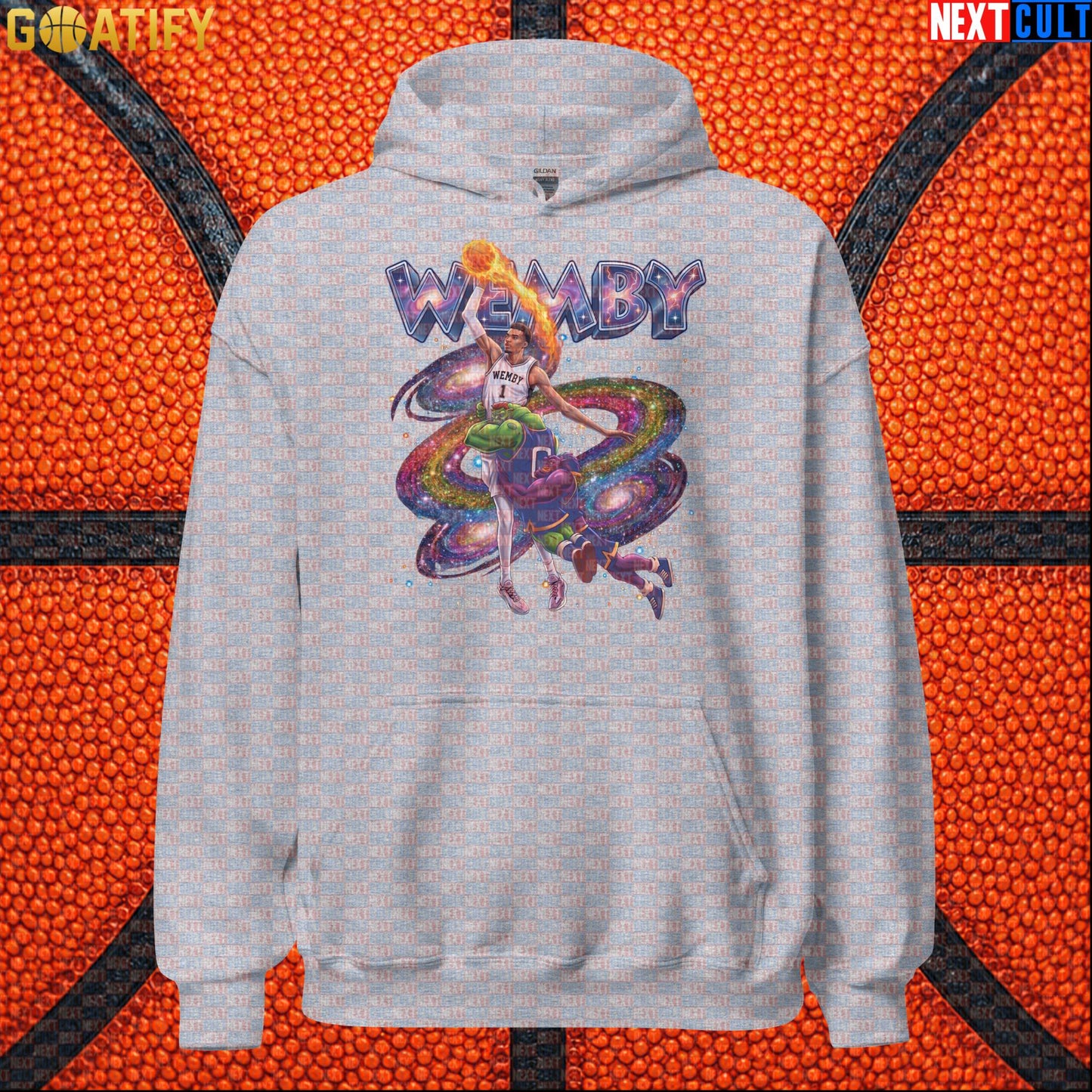 Basketball Hoodie Victor Wembanyama Space Jam Monstars Graphic for Spurs Fans and Game Day |  | ["Basketball", "France", "NBA", "San Antonio Spurs", "Victor Wembanyama", "Wemby"]