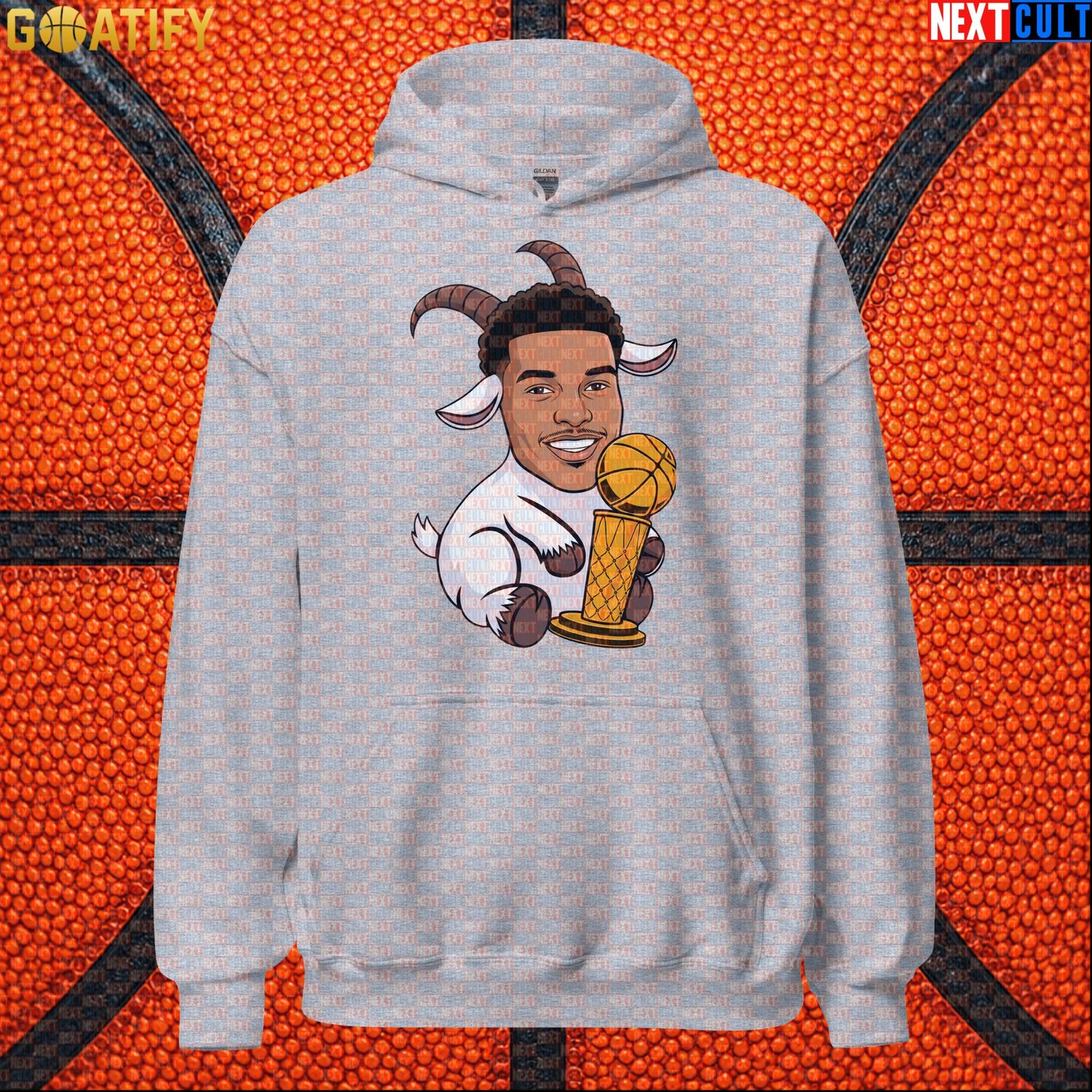 Basketball Hoodie Victor Wembanyama GOAT Championship Cartoon for Spurs Fans & NBA Game Day |  | ["Basketball", "France", "NBA", "San Antonio Spurs", "Victor Wembanyama", "Wemby"]
