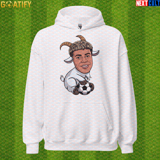 Lamine Yamal Hoodie – Baby GOAT Soccer Pullover for Spain Fans and World Cup Nights White Hoodies Next Cult Brand