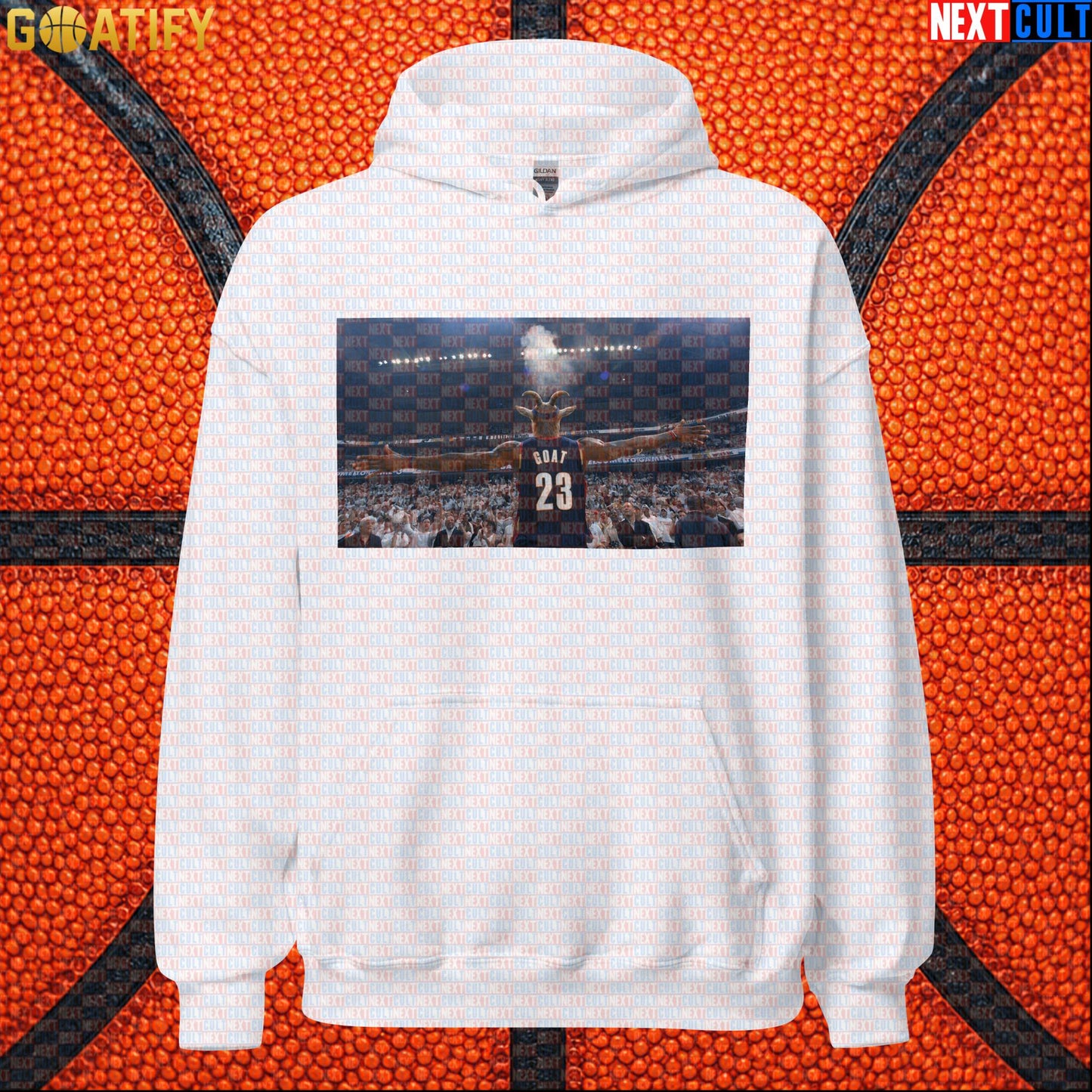 LeBron James Hoodie – GOAT Chalk Toss Pullover for Cleveland Cavaliers Match Days |  | ["Basketball", "Cleveland Cavaliers", "LeBron James", "NBA"]