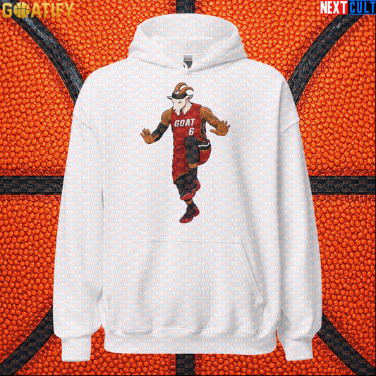LeBron James Hoodie – The Silencer GOAT Pullover Gift for Miami Heat Basketball Fans |  | ["Basketball", "LeBron James", "Miami Heat", "NBA"]