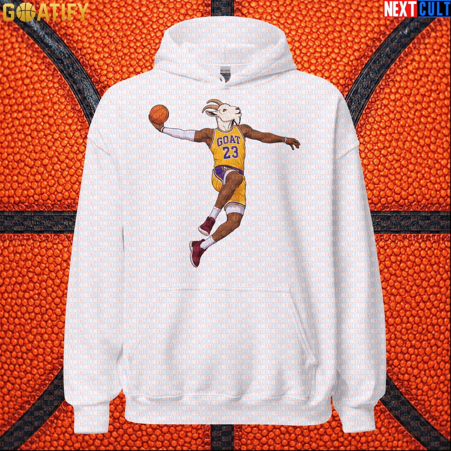LeBron James Hoodie – Number 23 GOAT Dunk Streetwear Gift for Los Angeles Lakers Fans |  | ["Basketball", "LeBron James", "Los Angeles Lakers", "NBA"]