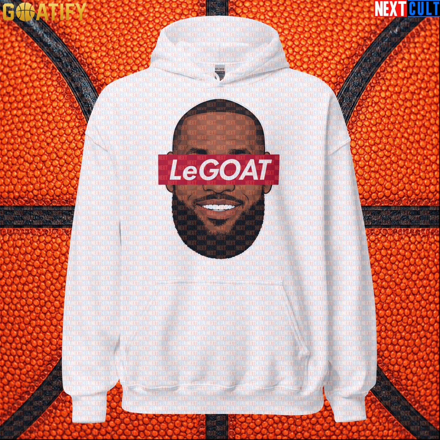 LeBron James Hoodie – LeGOAT Streetwear Pullover Gift for Basketball Fans and NBA Game Days |  | ["Basketball", "Cleveland Cavaliers", "LeBron James", "Los Angeles Lakers", "Miami Heat", "NBA"]