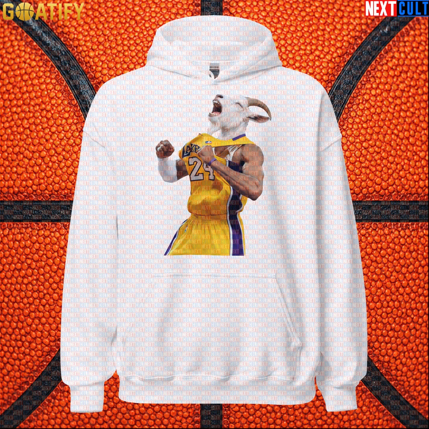 Kobe Bryant Hoodie – GOAT Celebration Pullover for Los Angeles Lakers NBA Basketball Fans |  | ["Basketball", "Kobe Bryant", "Los Angeles Lakers", "NBA"]
