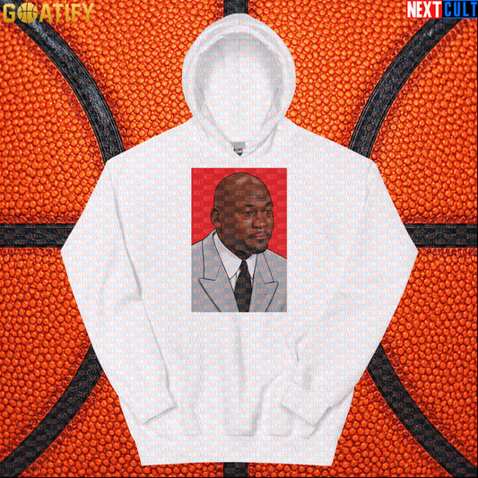 Michael Jordan Hoodie Crying Jordan Meme Pullover Gift for Chicago Bulls Basketball Fans |  | ["Basketball", "Chicago Bulls", "Michael Jordan", "NBA"]