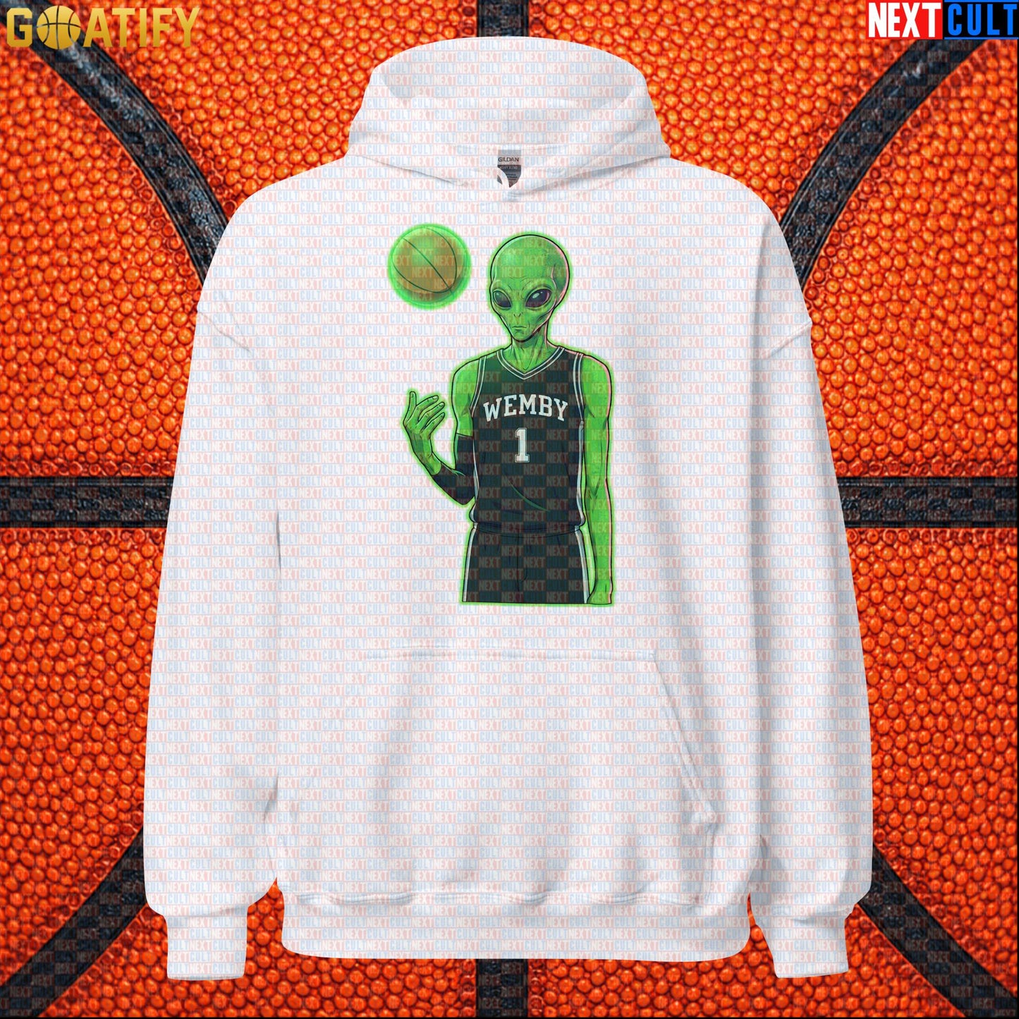 Basketball Hoodie Alien Wemby Sci-Fi Graphic for Spurs Fans, Victor Wembanyama Gift |  | ["Basketball", "France", "NBA", "San Antonio Spurs", "Victor Wembanyama", "Wemby"]